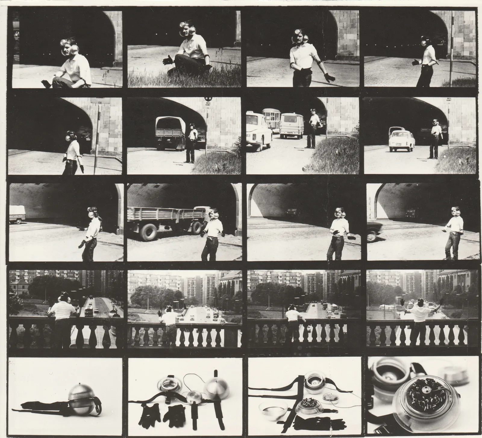 Documentation of the performance with 'Personal Instrument'