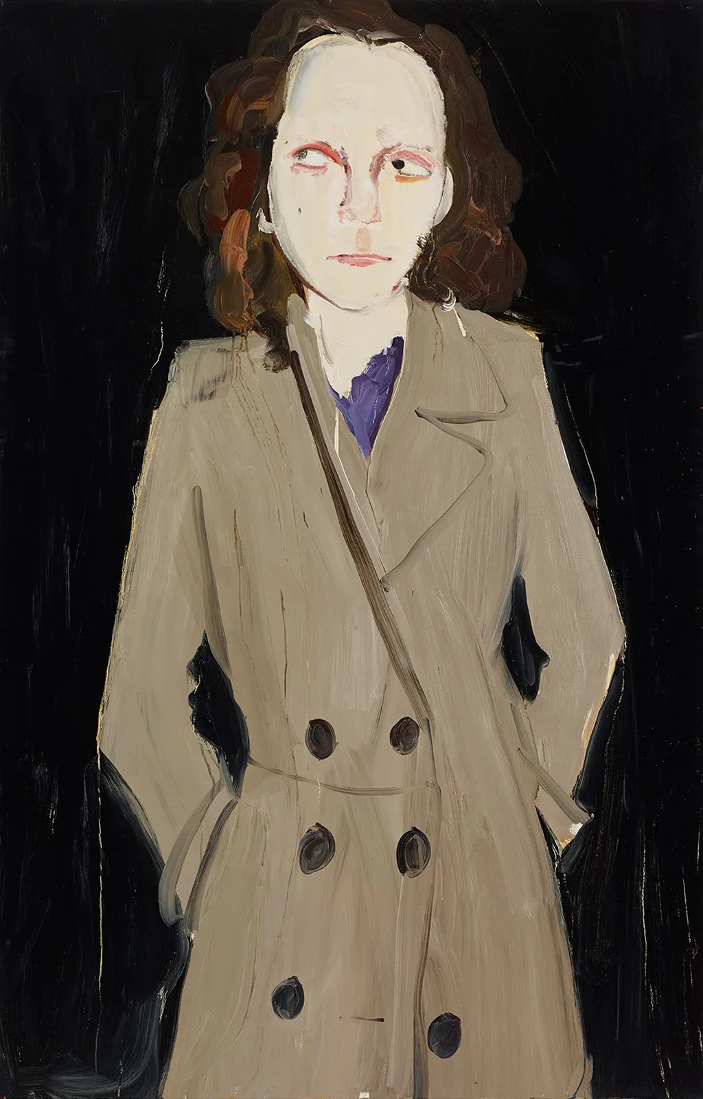 Natasha in a Grey Coat