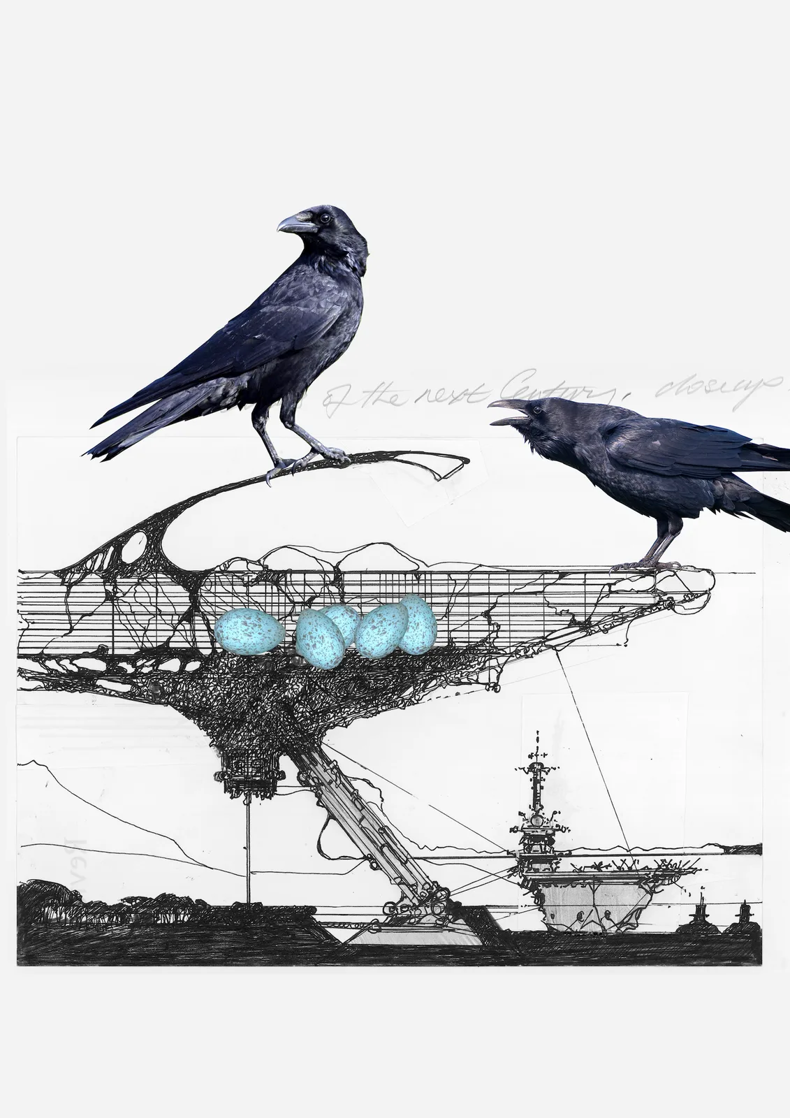 Utopias are for Birds (Ravens meet Alan Boutwell)
