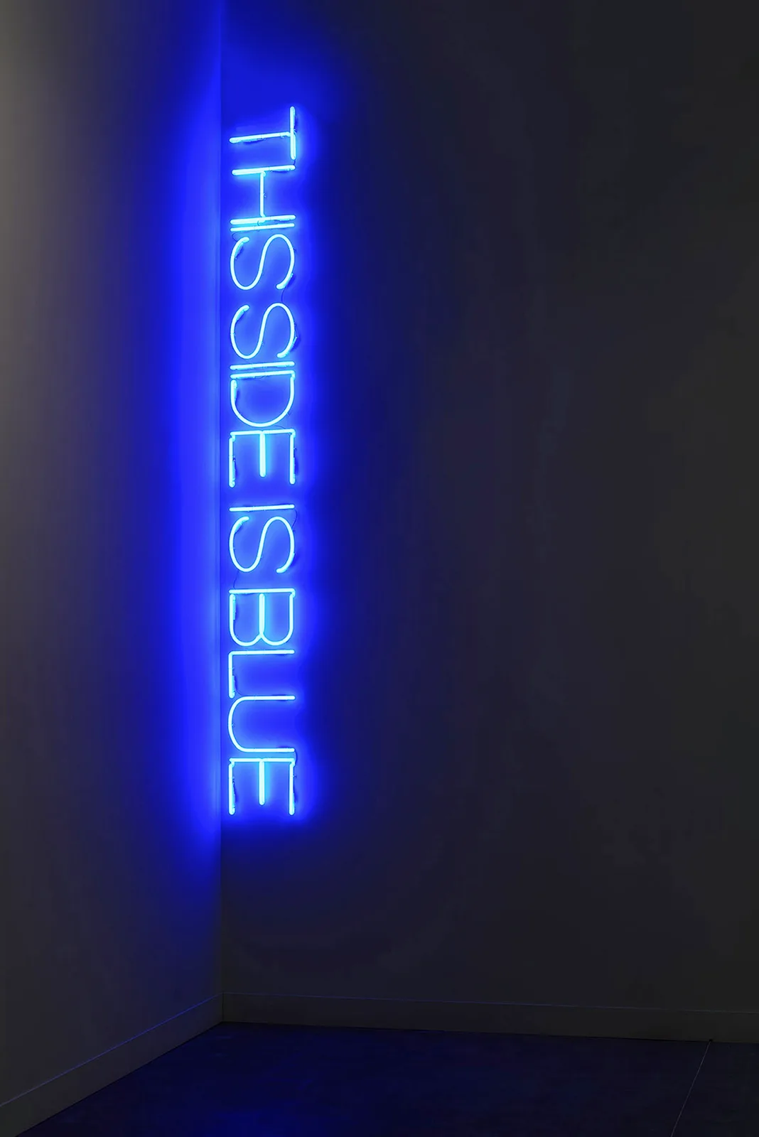 This side is blue