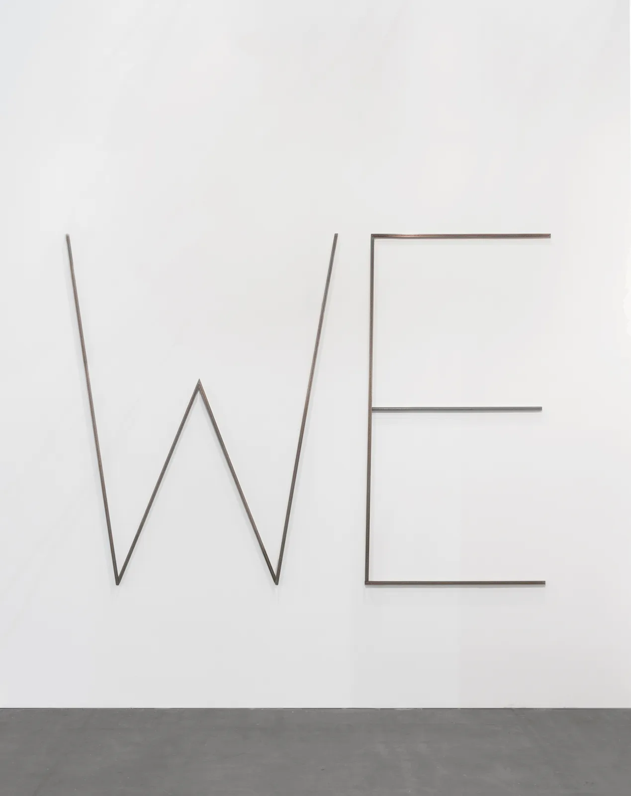 We