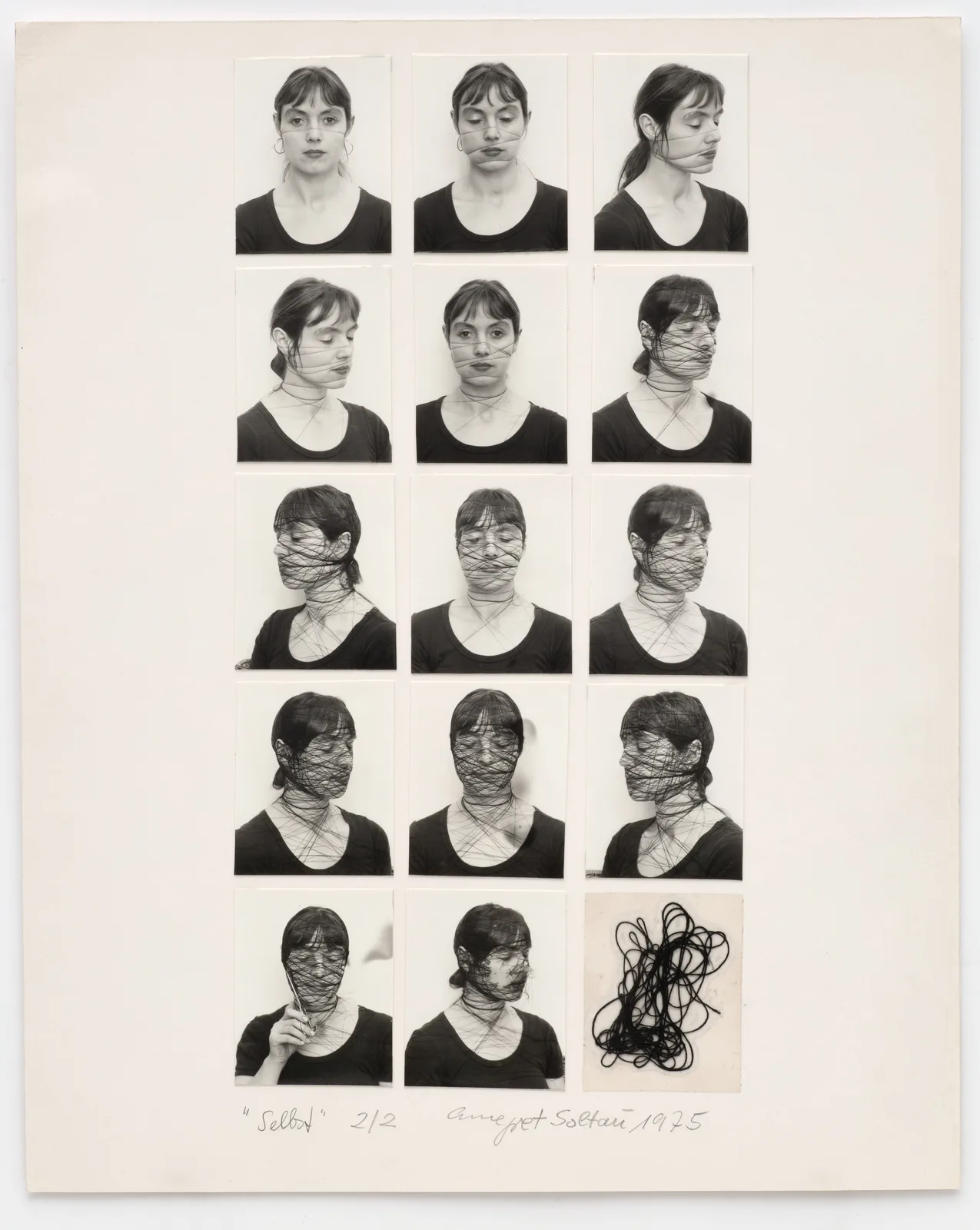 Selbst, Fotoperformance (Entwurf) (Self, Photo performance (Draft))