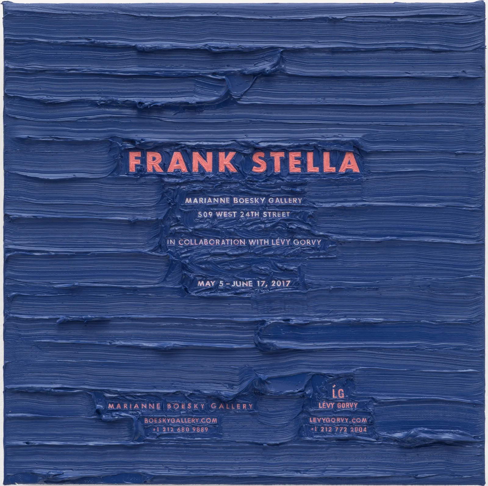Frank Stella at Marianne Boesky