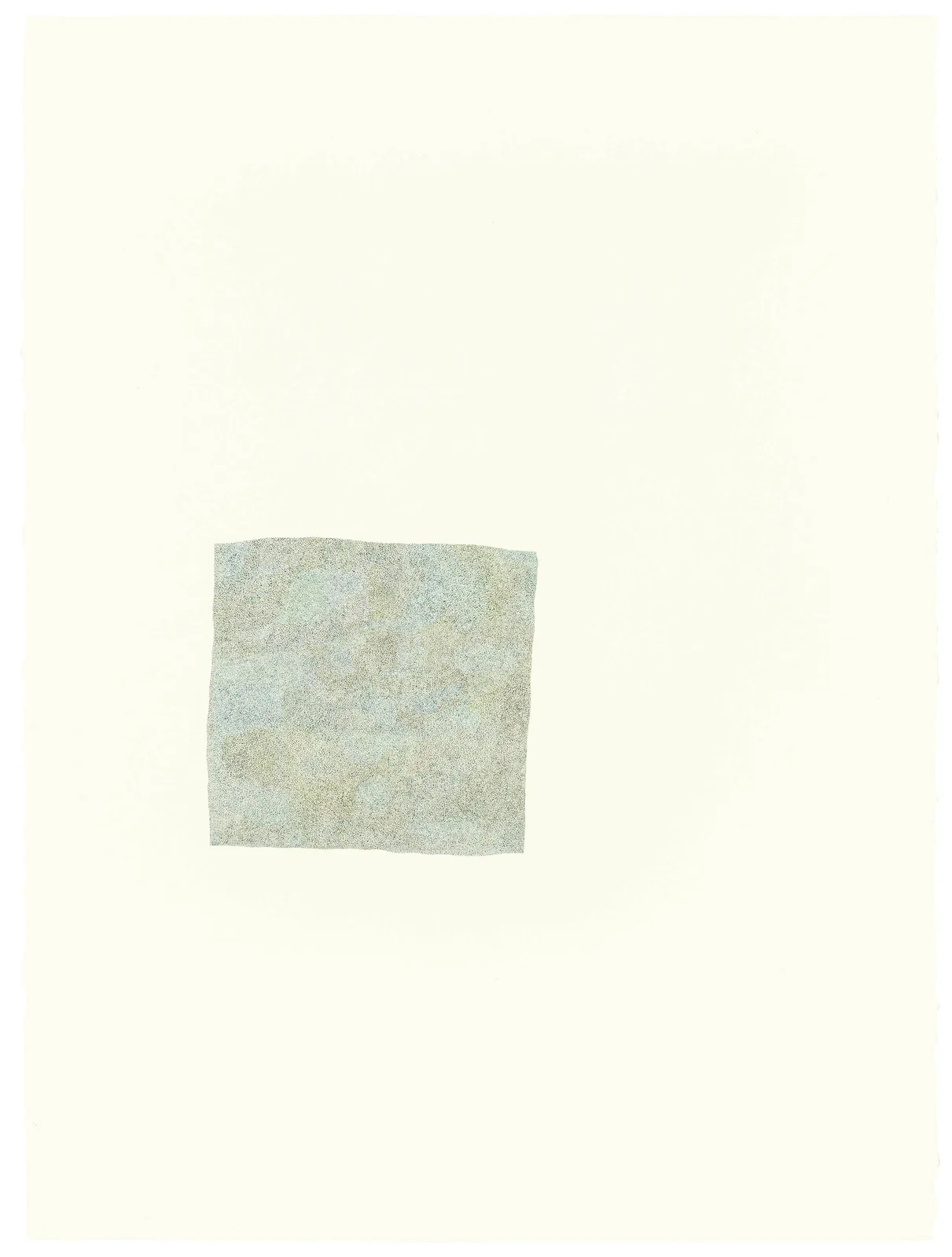Green Blue Weather, 2016 ink on paper