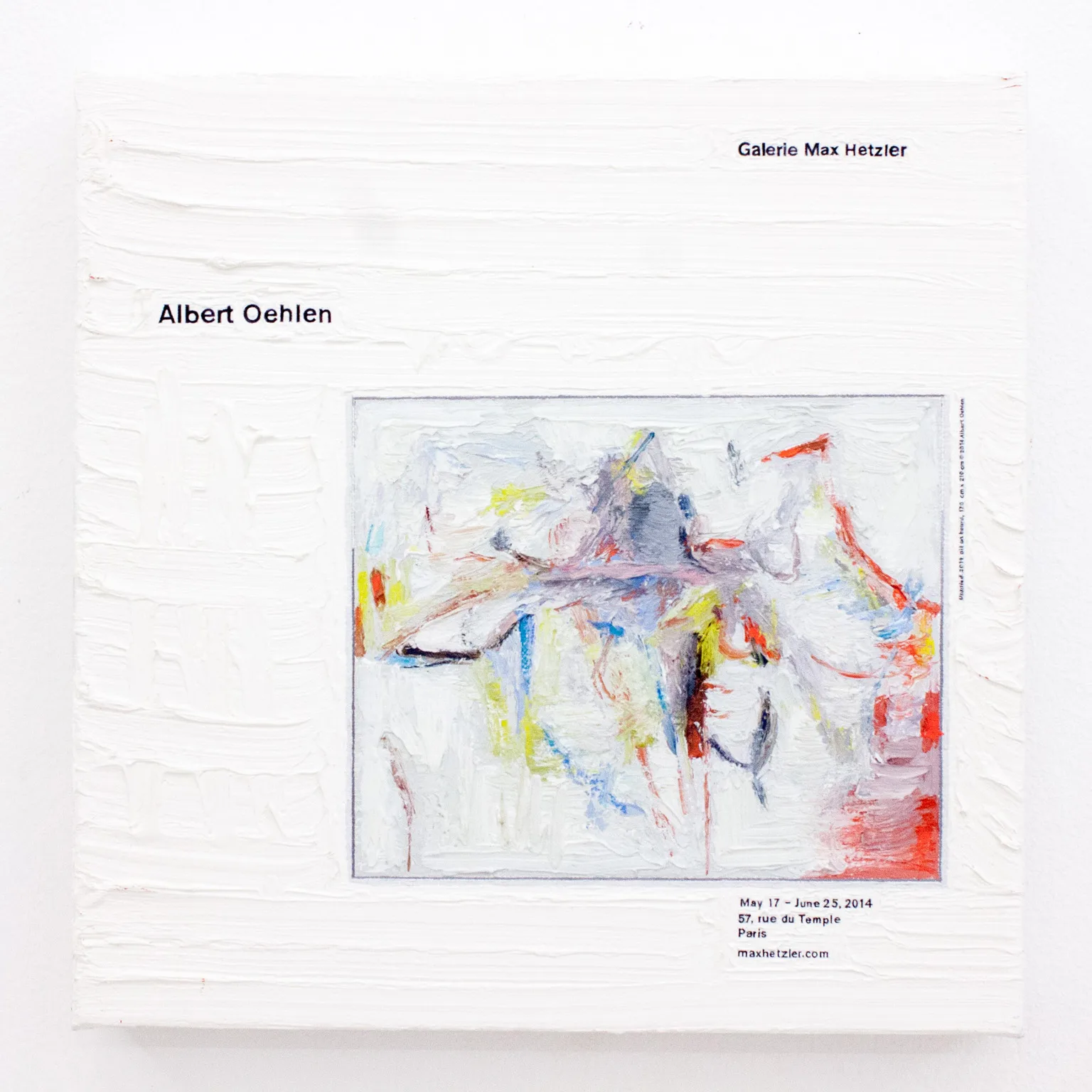 Albert Oehlen at Max Hetzler