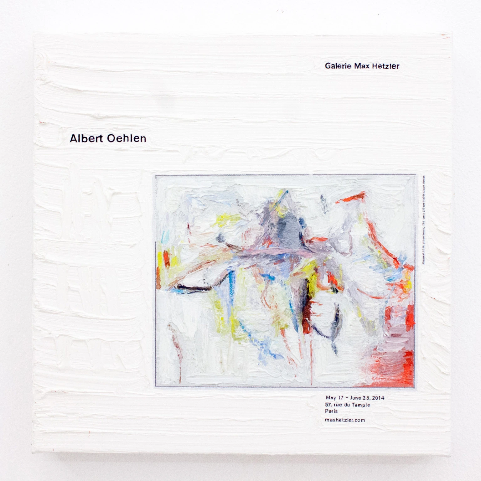 Albert Oehlen at Max Hetzler