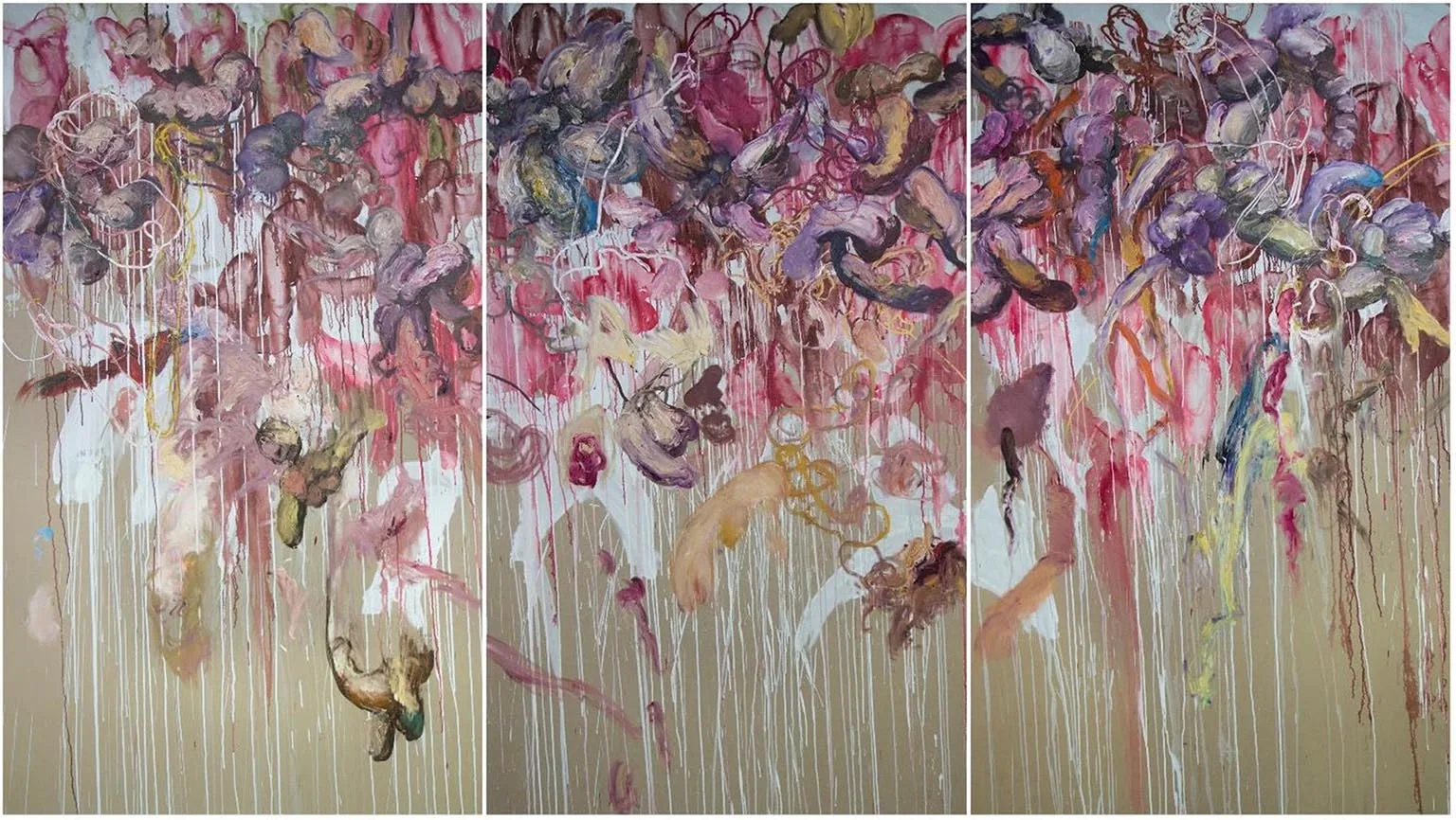 The fall of the damned (triptych)