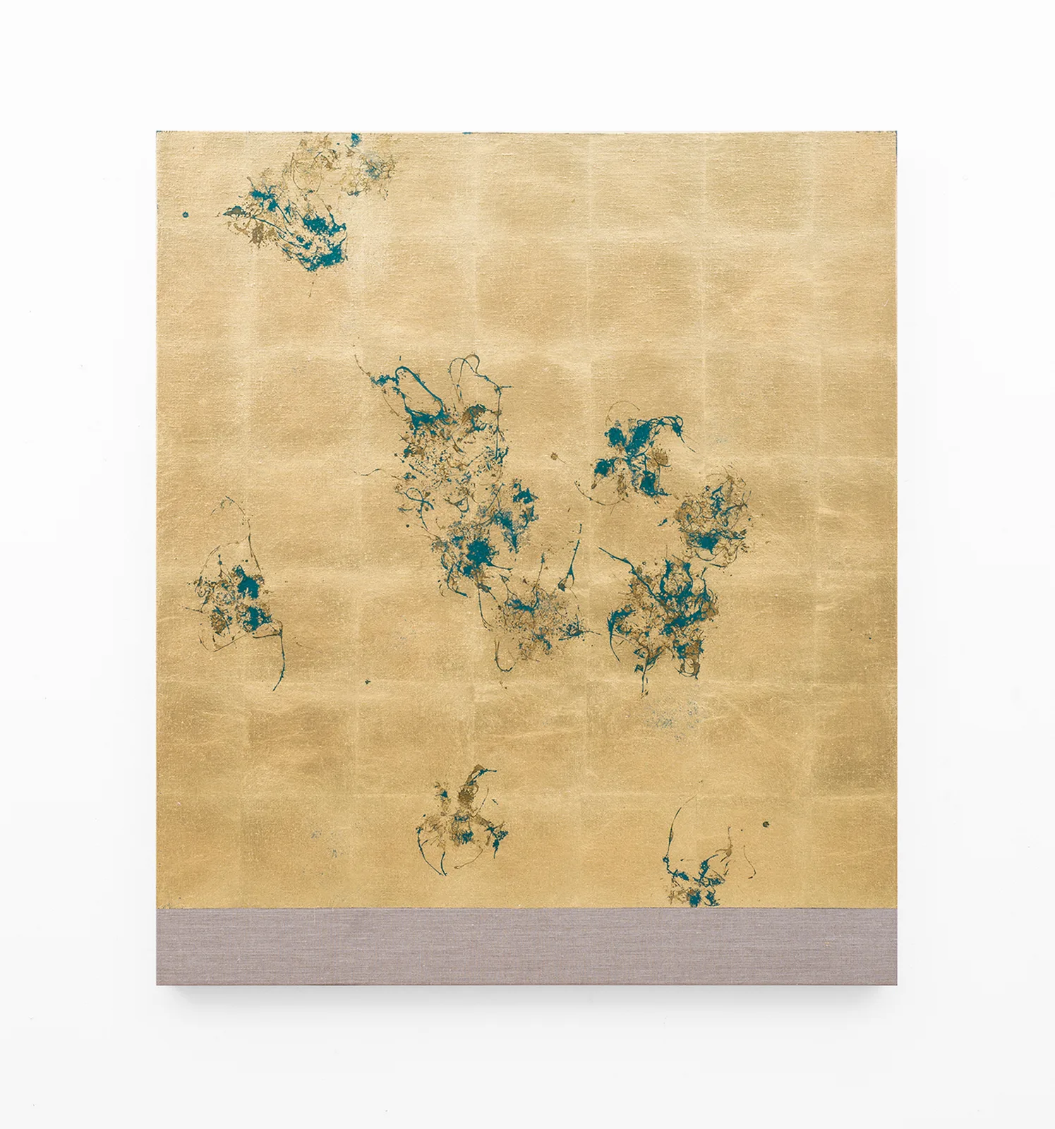 Hair orchid sweat print, oxide green base