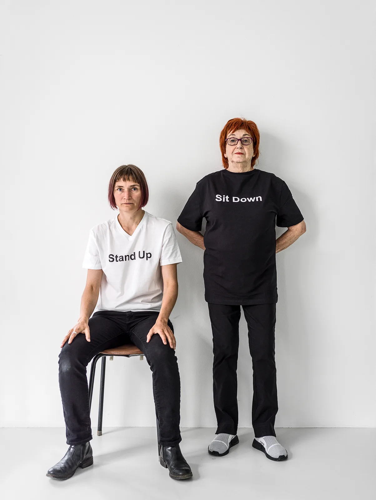 Disobedience – After VALIE EXPORT: Stand up. Sit down., 1989.
