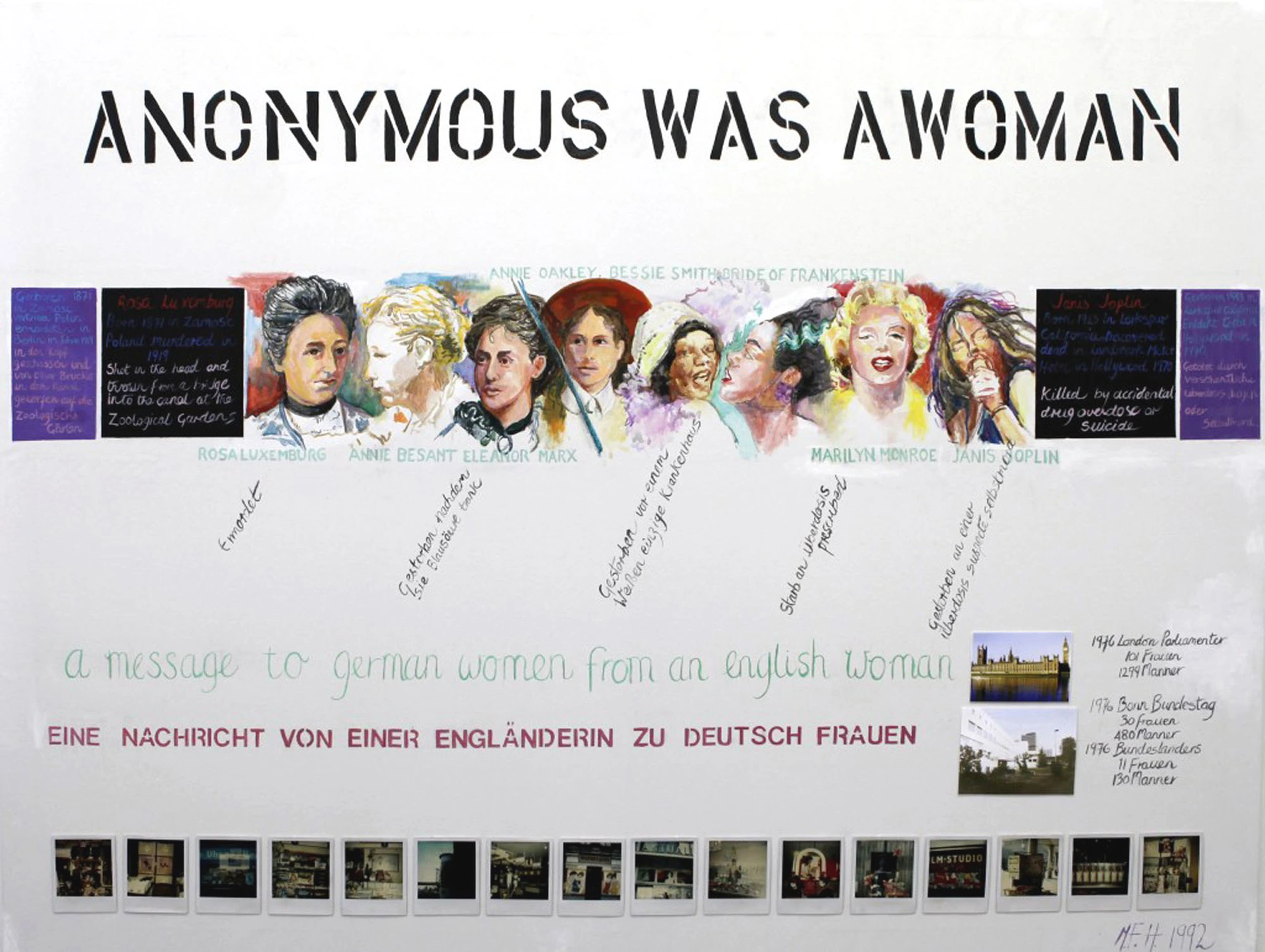Anonymous Was a Woman