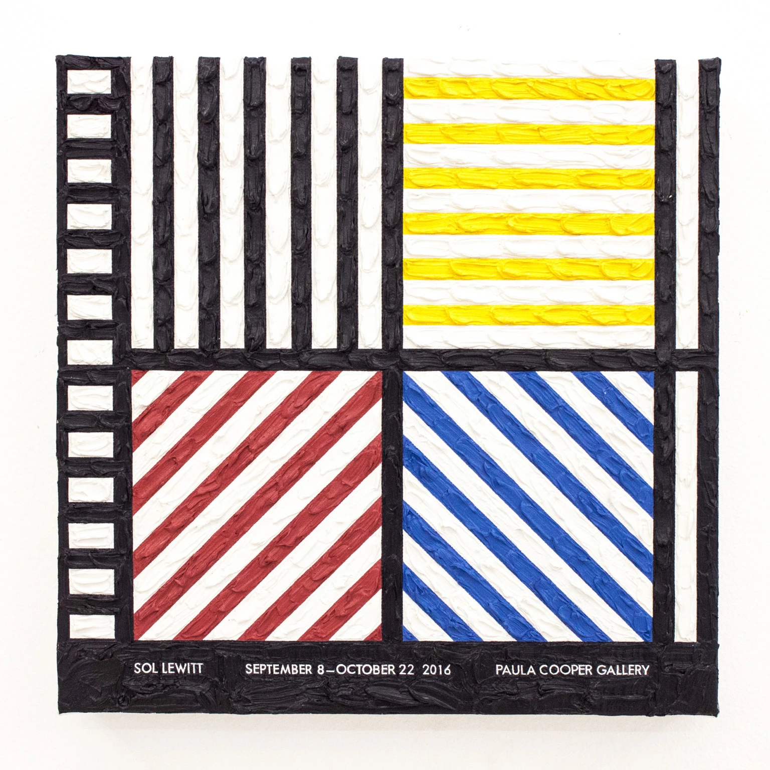 Sol Le Witt at Paula Cooper Gallery