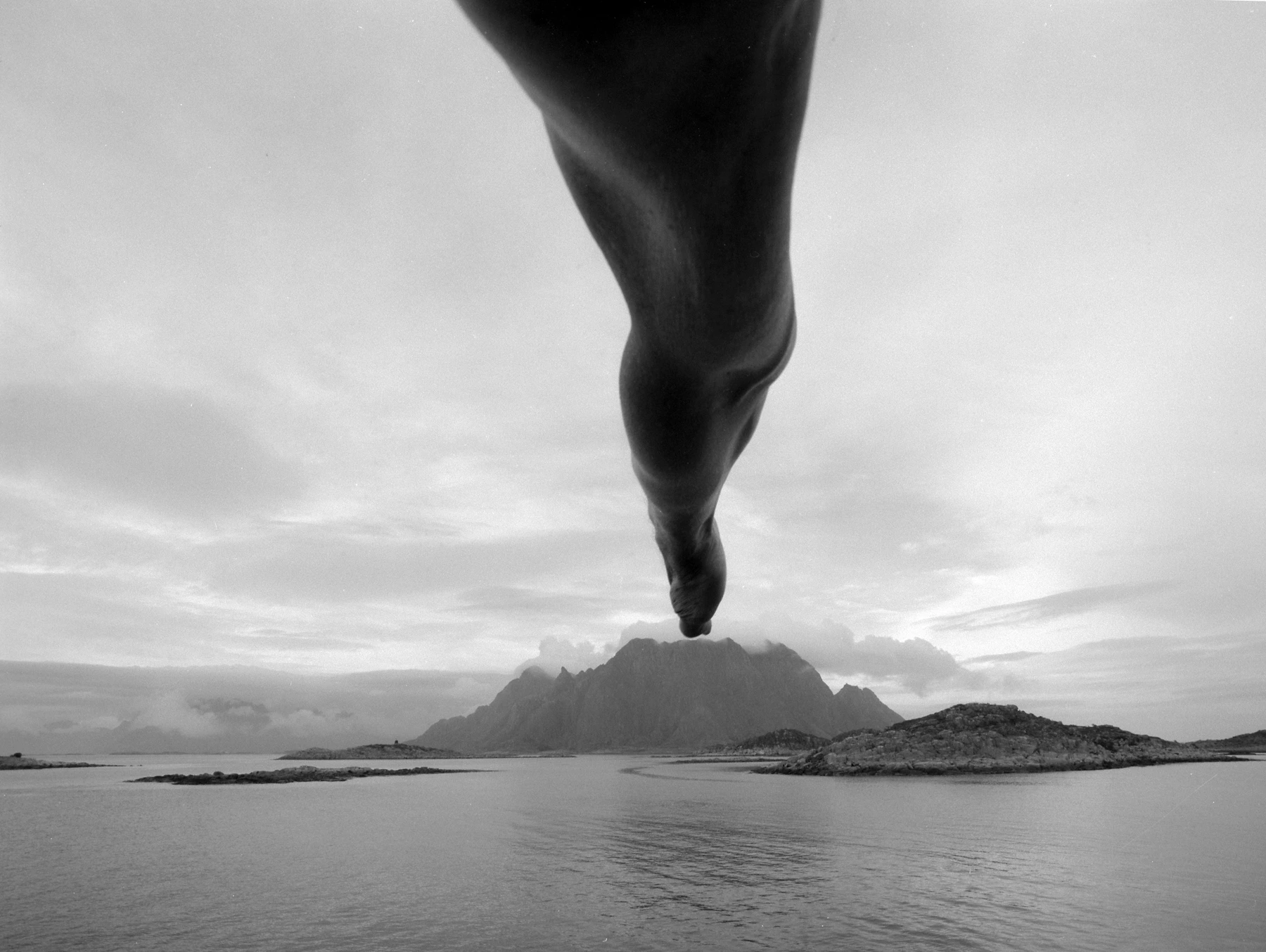 Self-portrait,Lille Molla-Lofoten/Norway