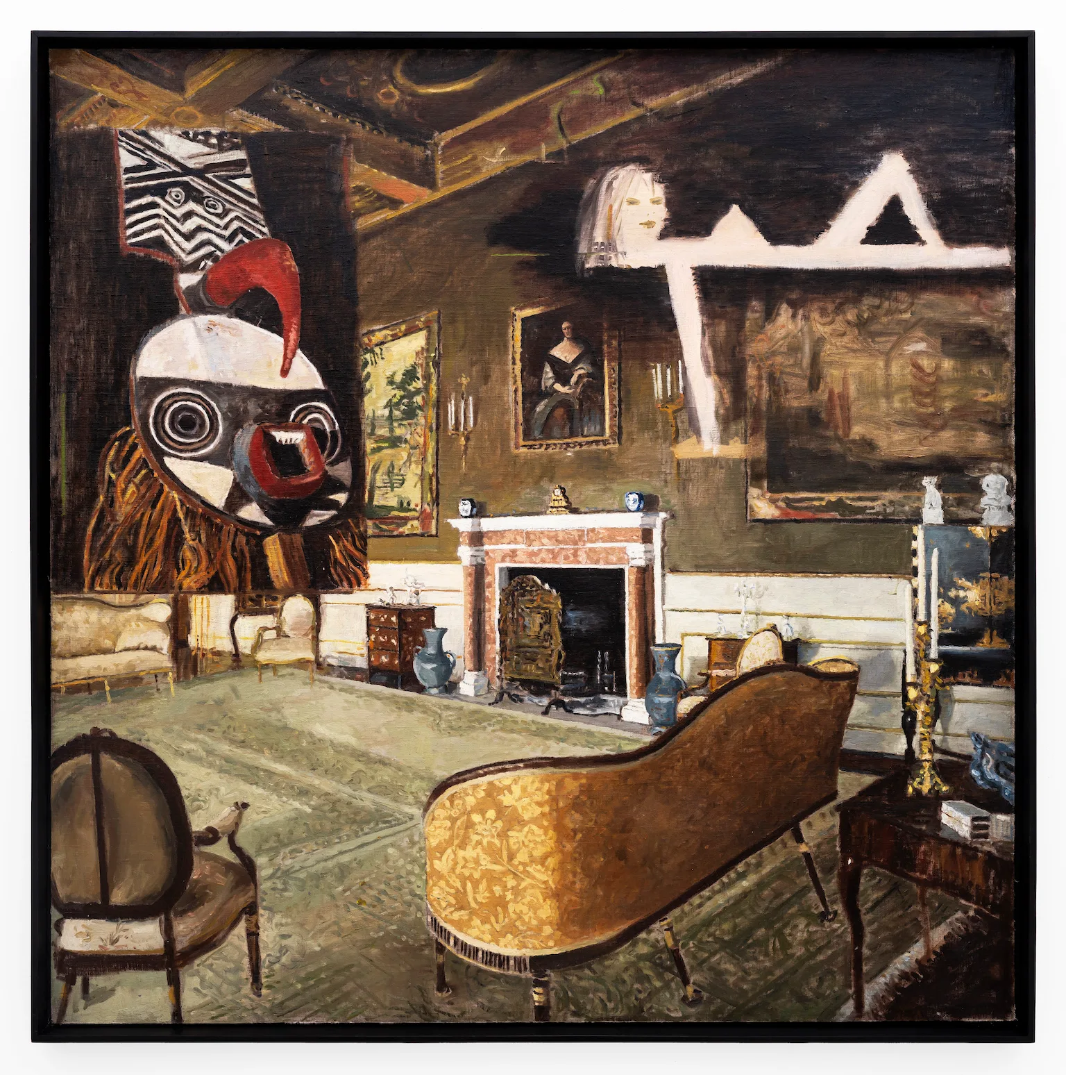 Interior with Mask