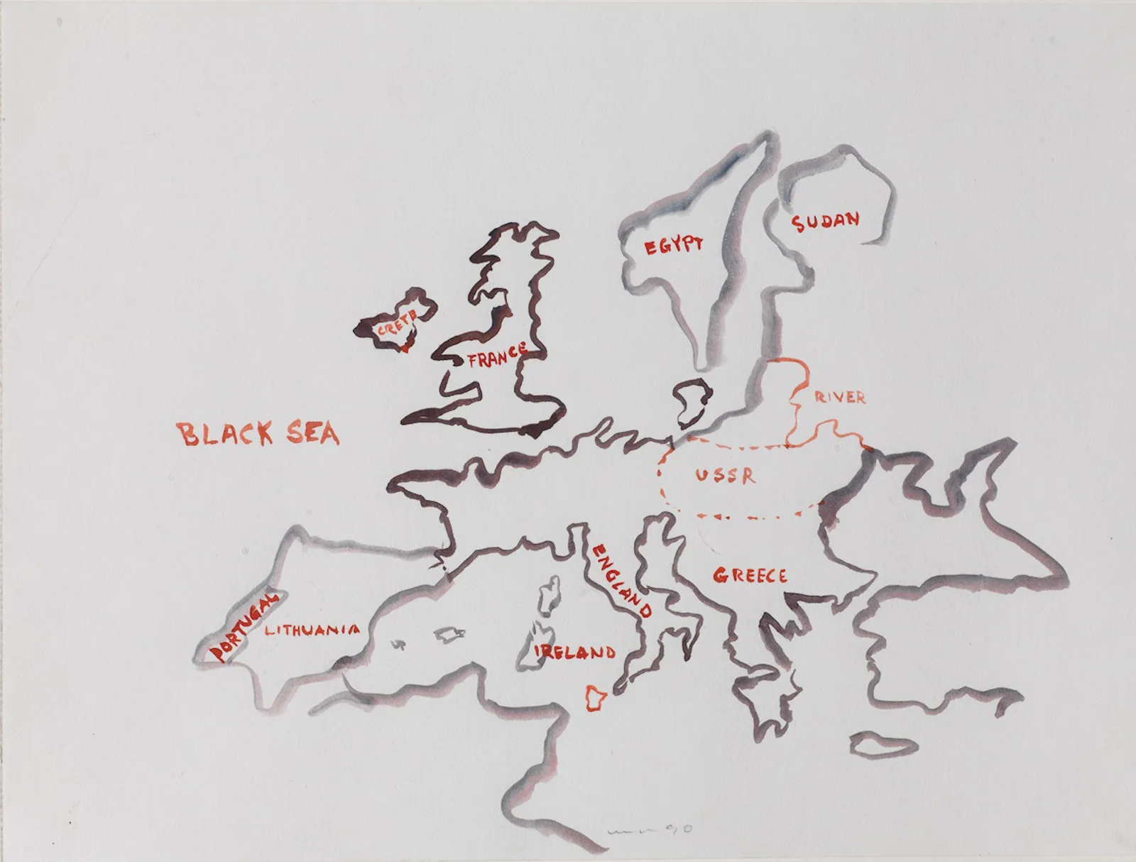 Rearranged Countries