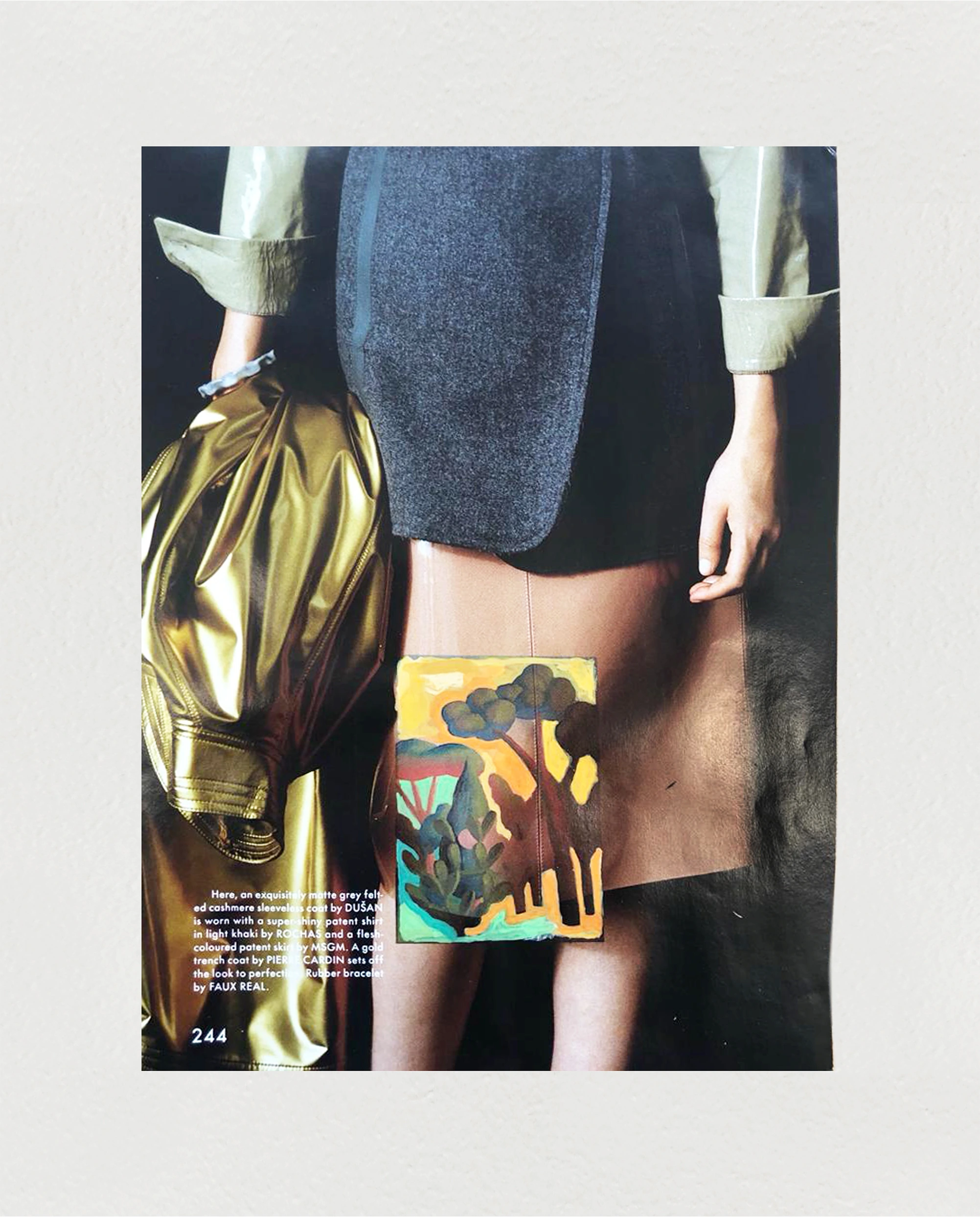 Salvo Magazine Painting