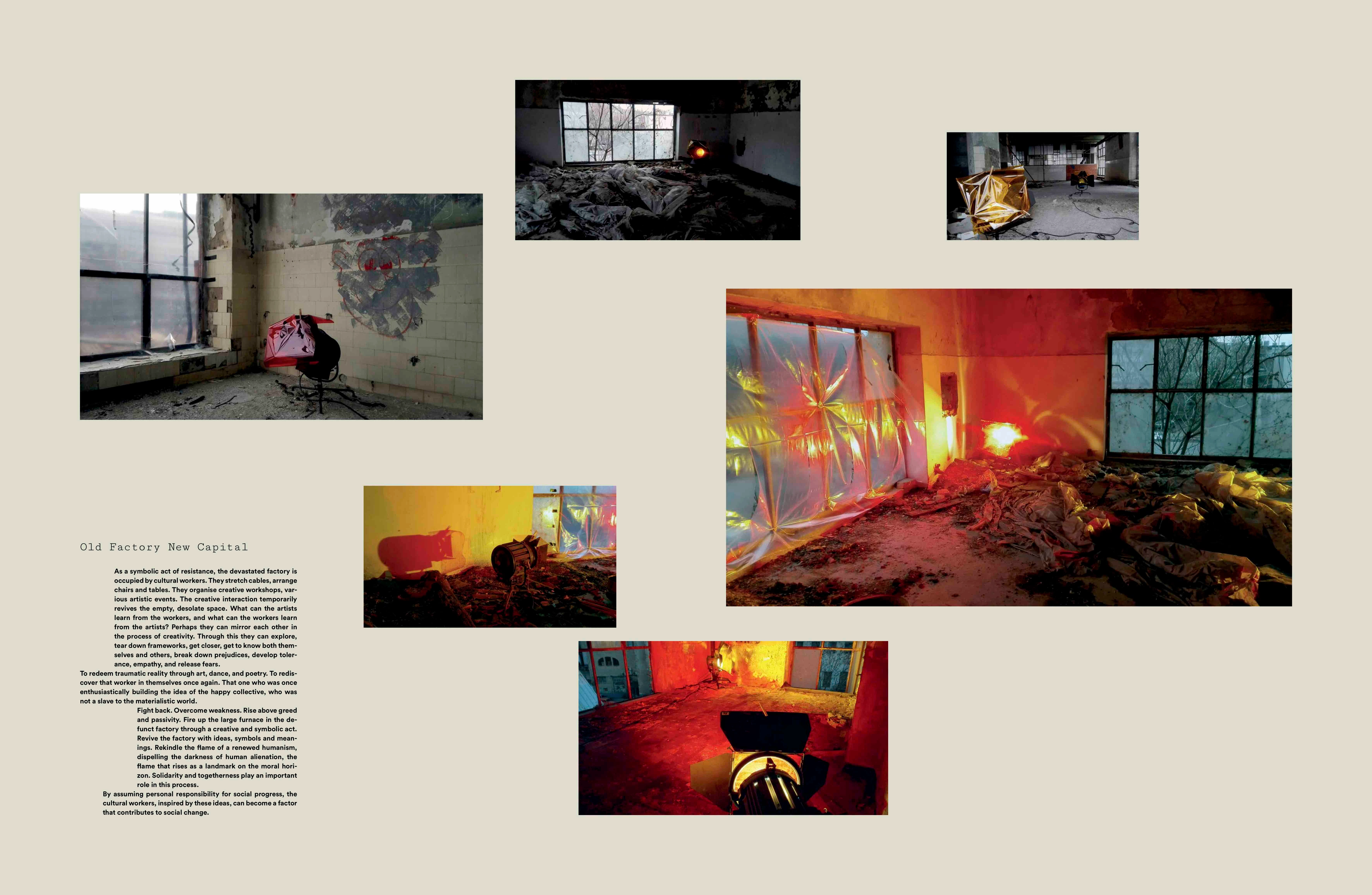 "Traces of Disappearing (Deconstruction of the Factory)"
