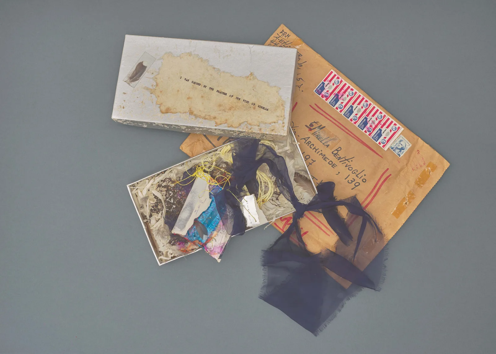 Untitled (I was caught by the feather of the wind of Mirella)