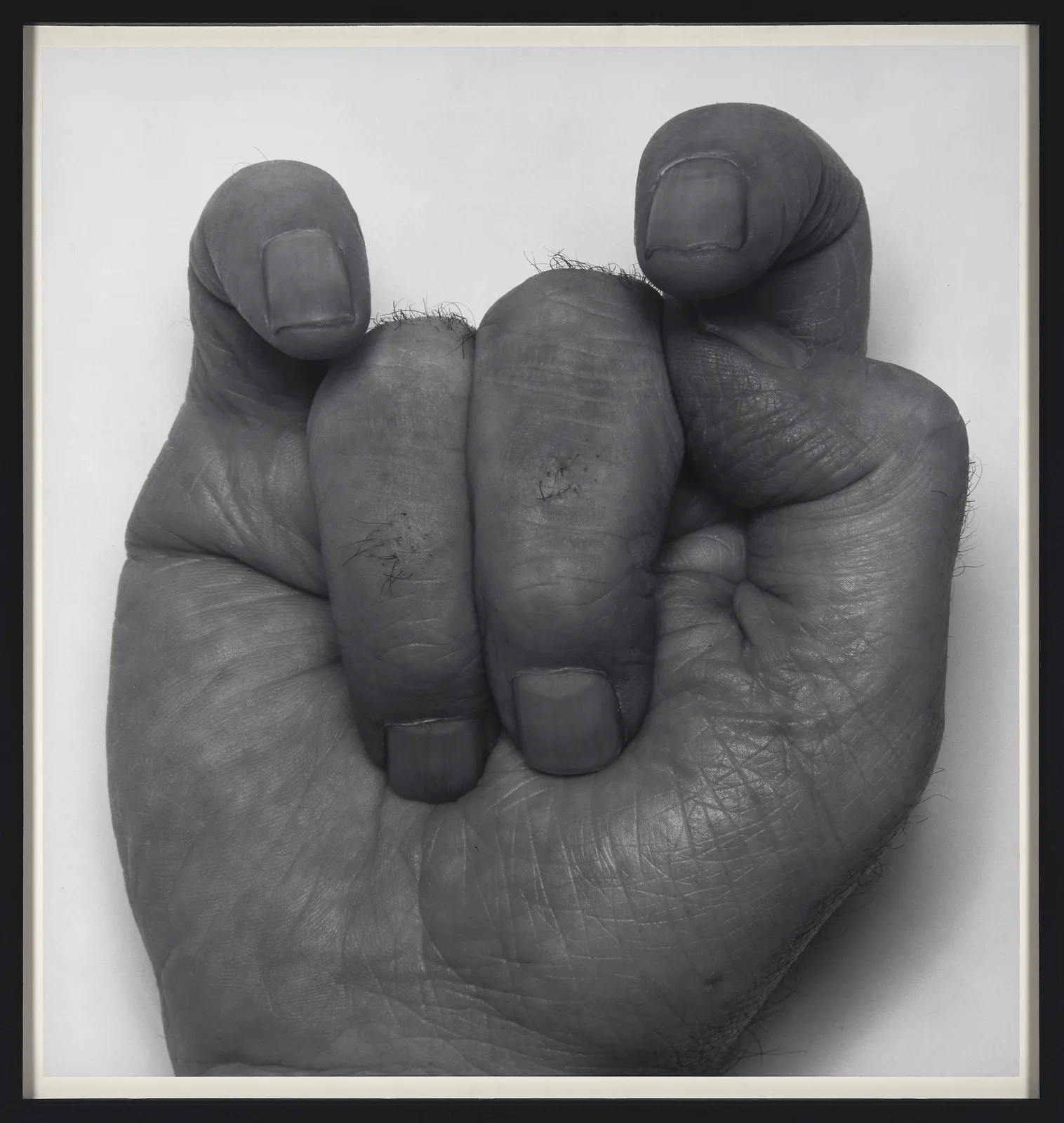 Front Hand, VI, Middle Fingers Down