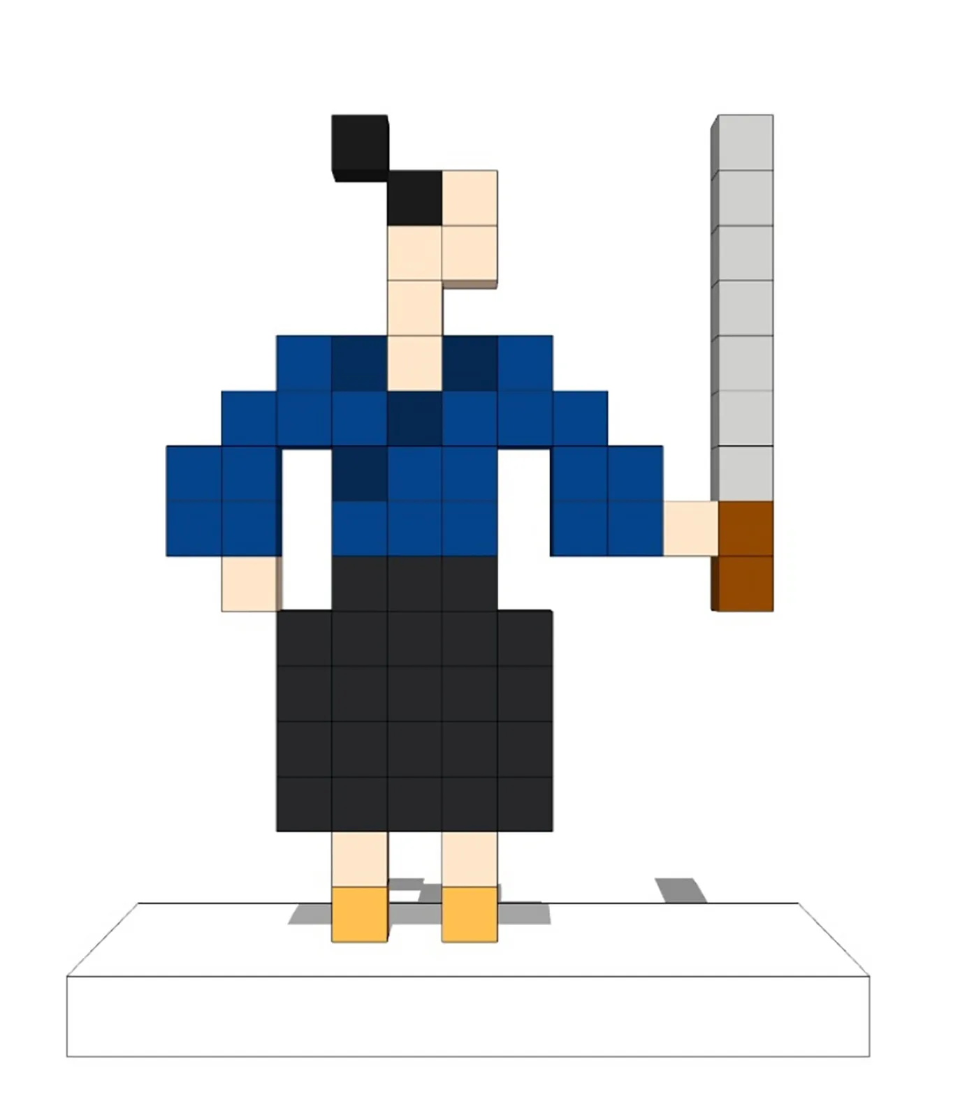 Samurai (Self-Portrait)