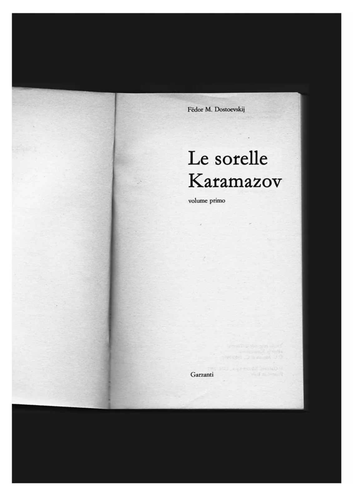 Le Sorelle Karamavoz, from the series Novità editoriali a cura di Daniela Comani (2007-ongoing)