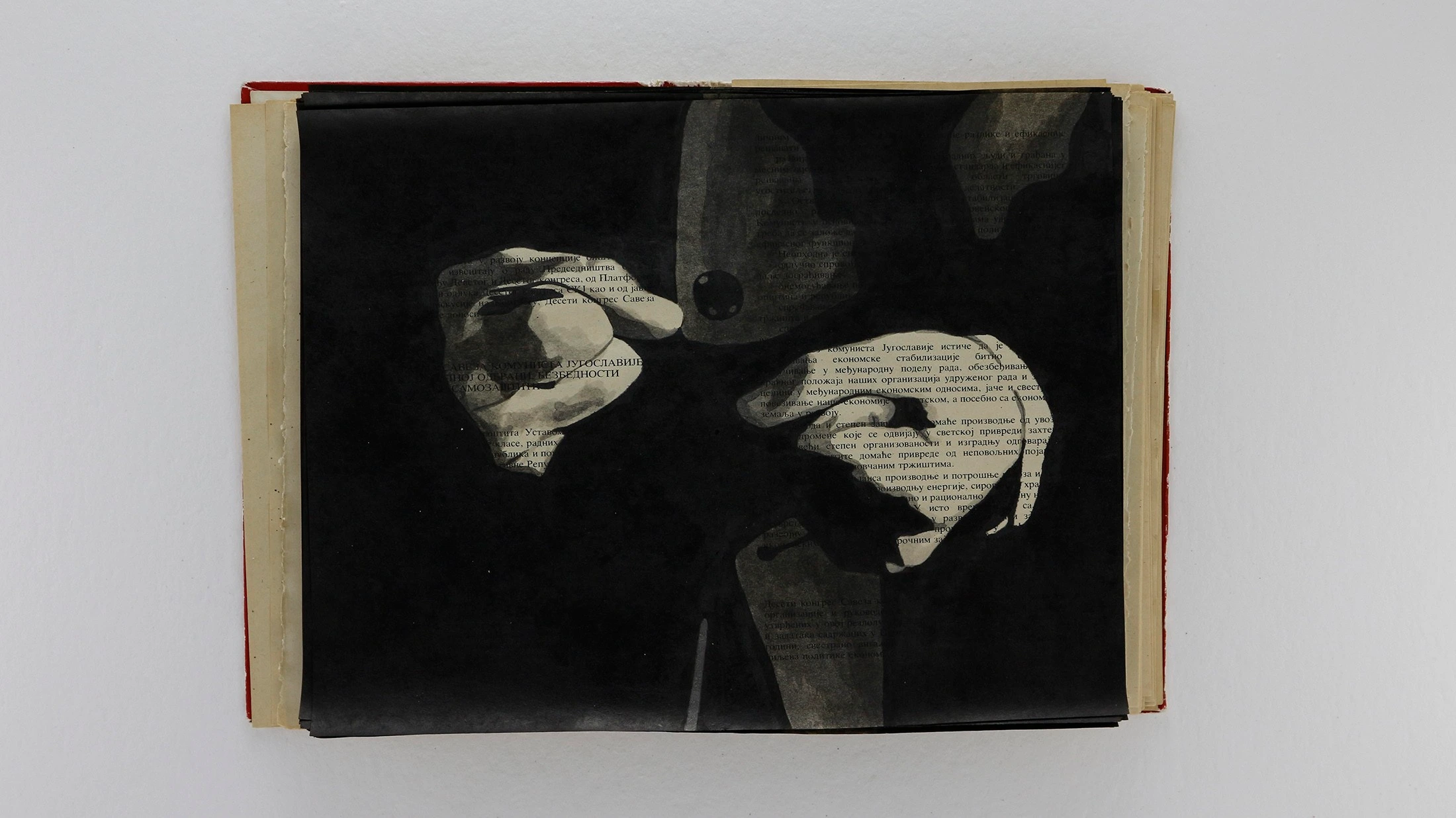 Sequence Hands (109 drawings)-series Uncontained Images