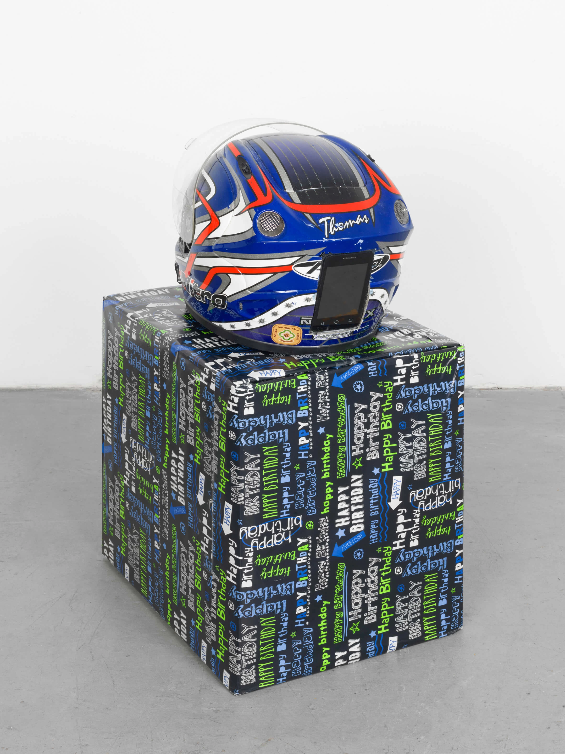 Motorcycle helmet and camera