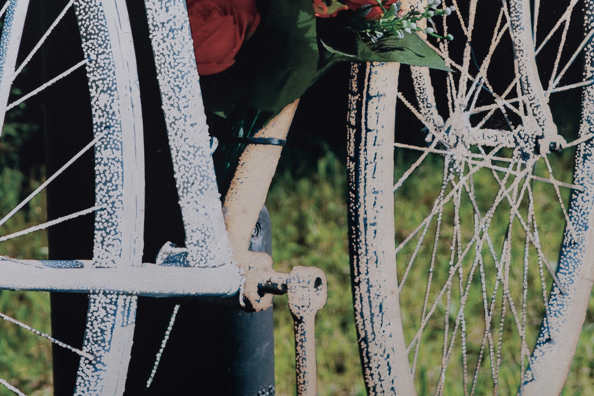 Bicicletta argento