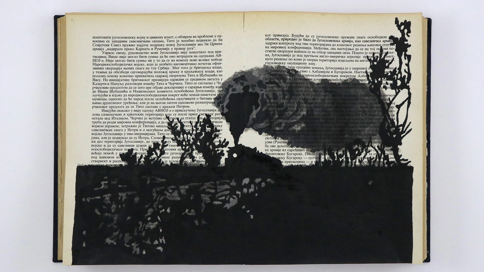 Sequence Train #14-series Uncontained Images-sequence of 50 drawings