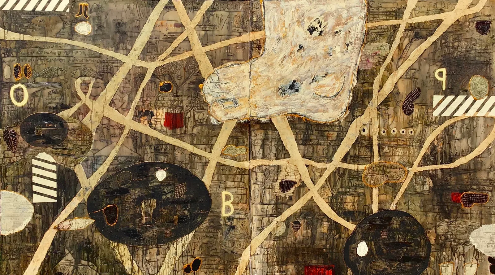 Contemplation (diptych)