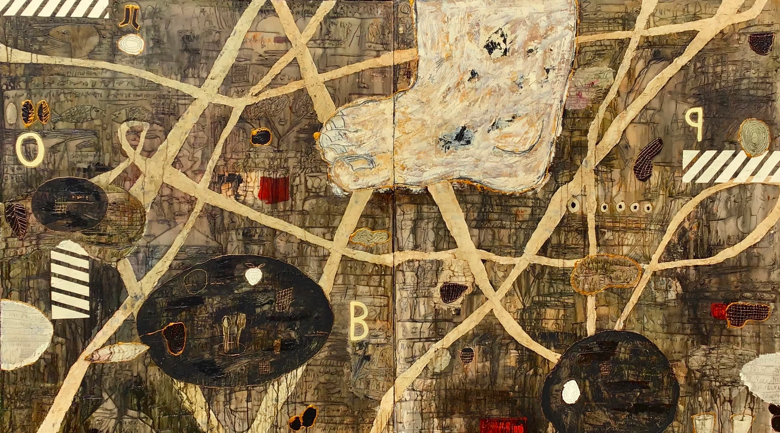 Contemplation (diptych)