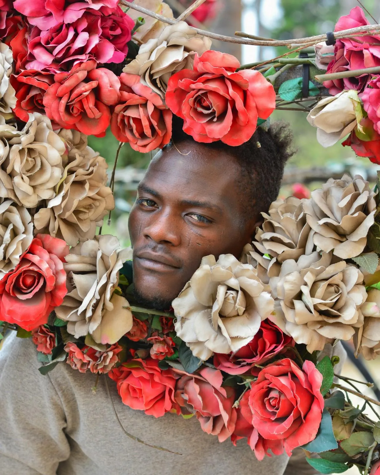 Ernest, Togolese performer and resident in Palermo