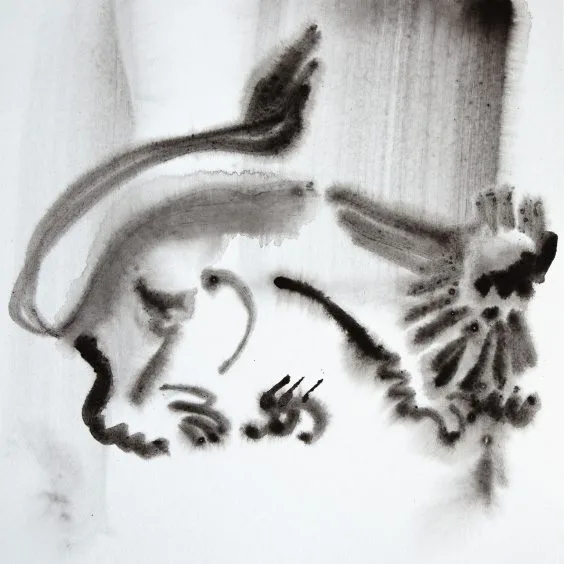 Loewe-Lion. Badestube-Tightrope Walk