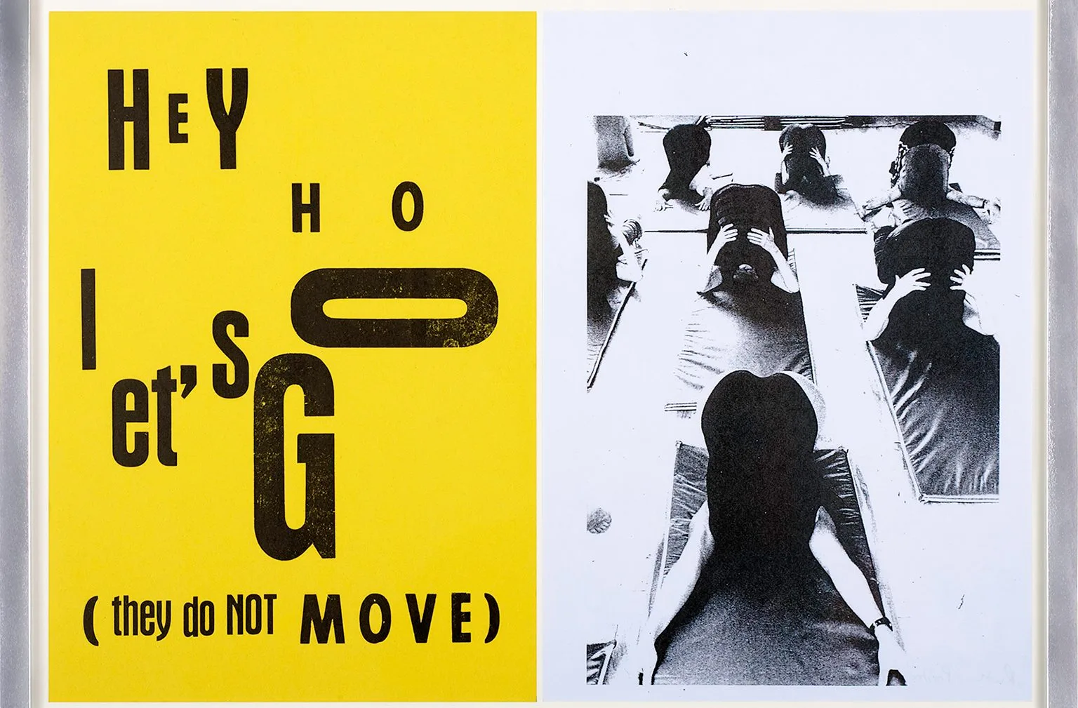 Hey ho, let’s go (they do not move), after the Ramones, Beckett and Jane Fonda