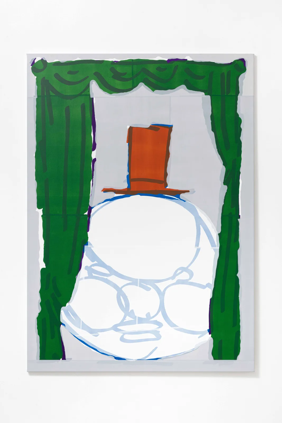 Untitled (Act, Green, Curtain)