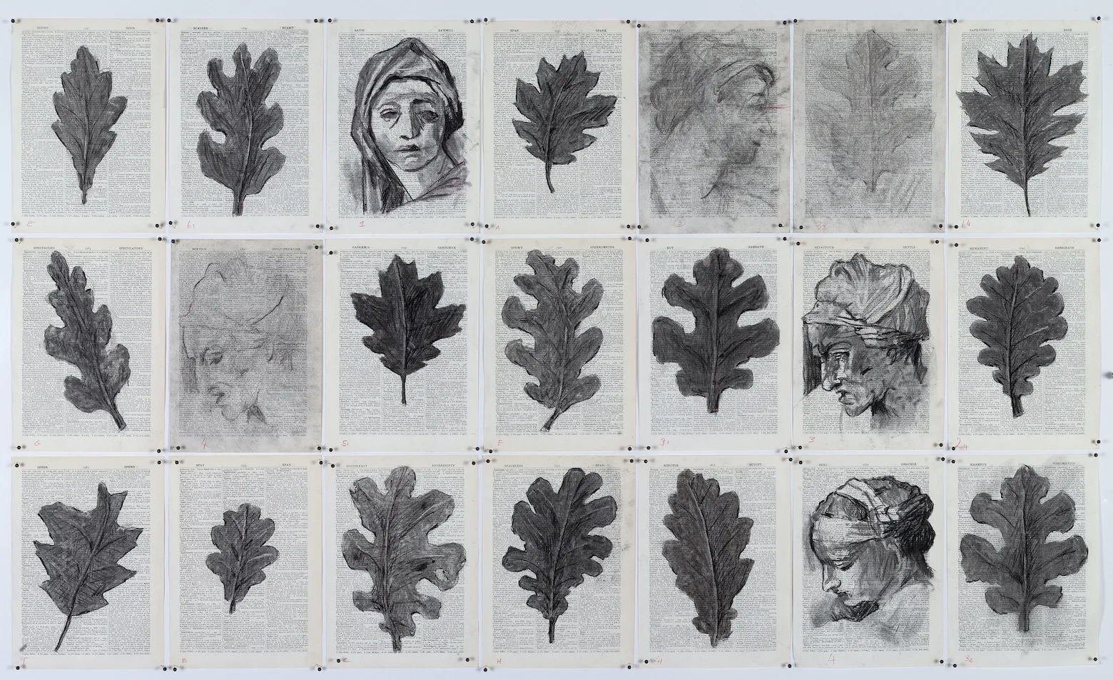 Drawing for Waiting for the Sibyl (Three Sibyls)