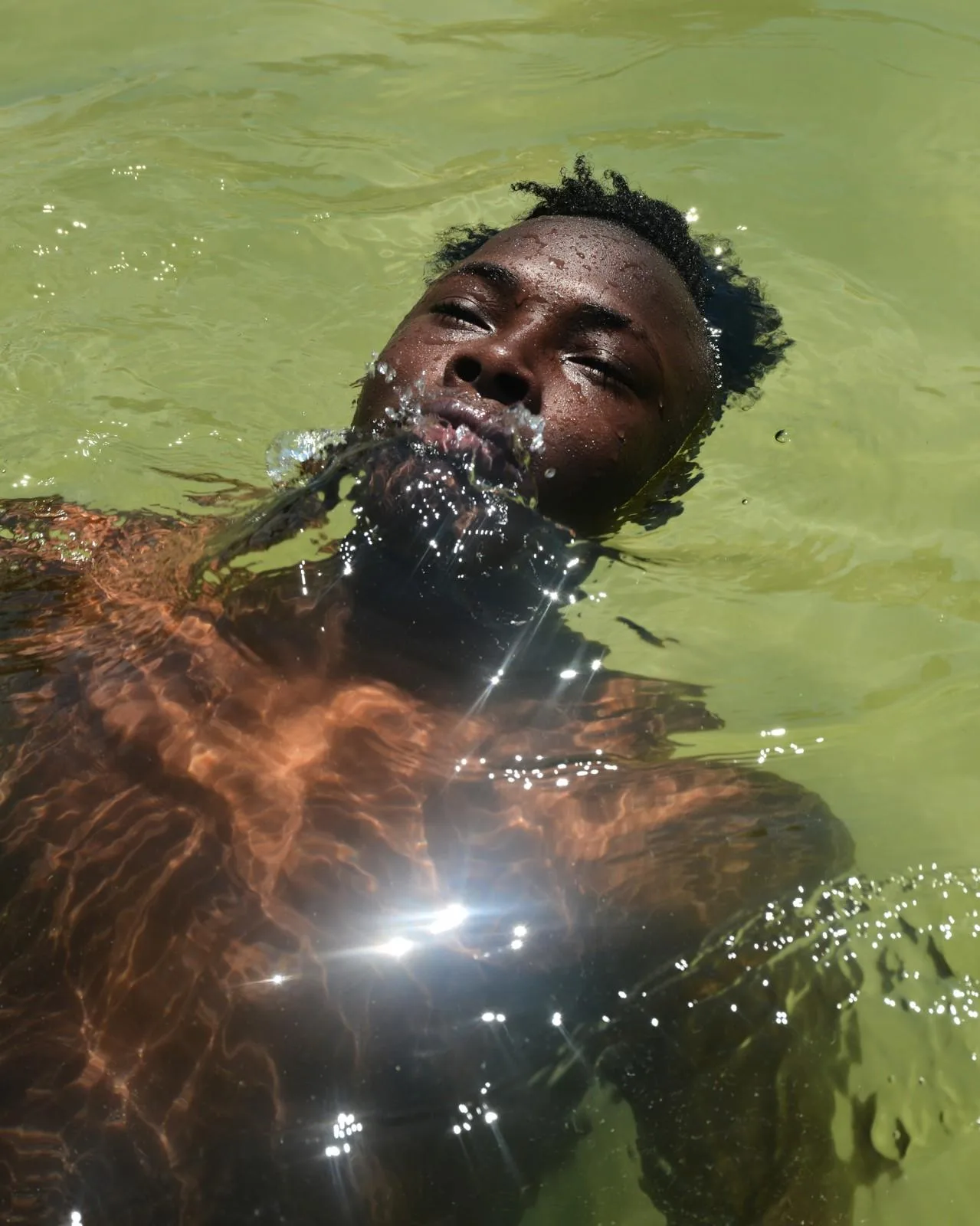 Abdul, Ivorian, Mondello Beach, Palermo
