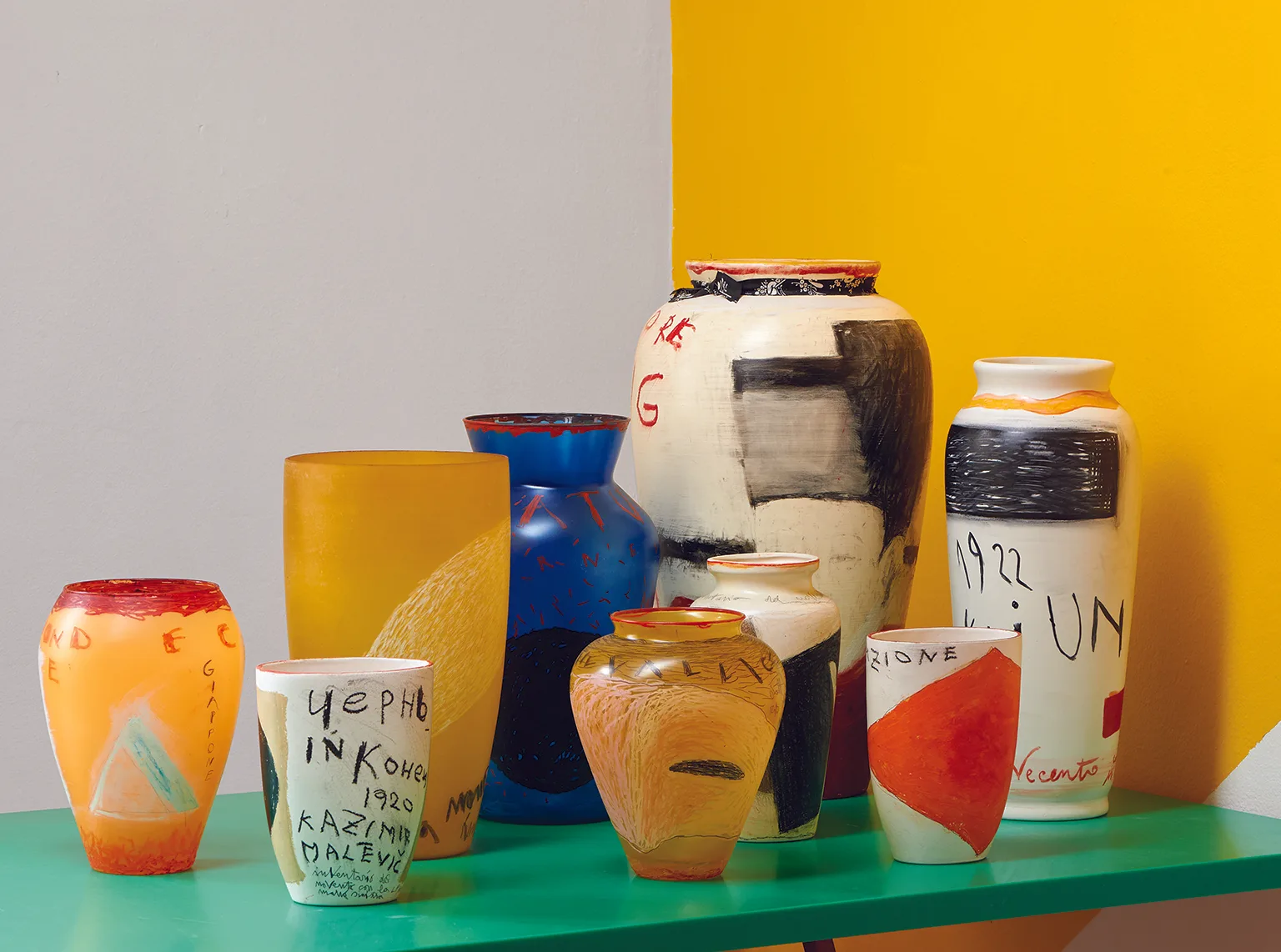 Il volto sinistro dell’arte, Installation view at APALAZZOGALLERY, Brescia