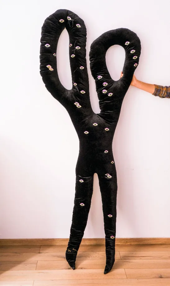 Self Portrait with 34 eyes