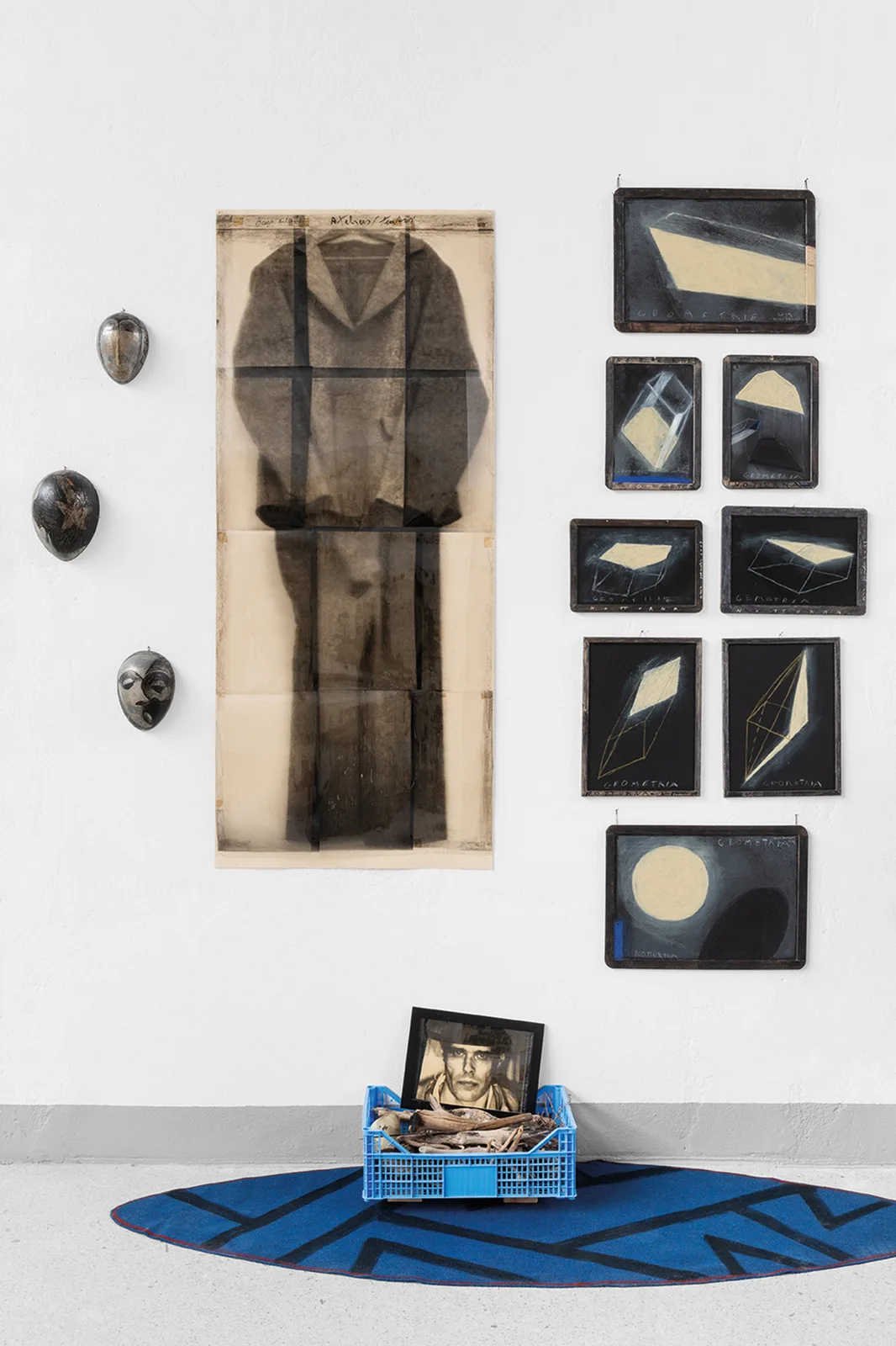 Vestito di Beuys / Geometrie Notturne / Maschere