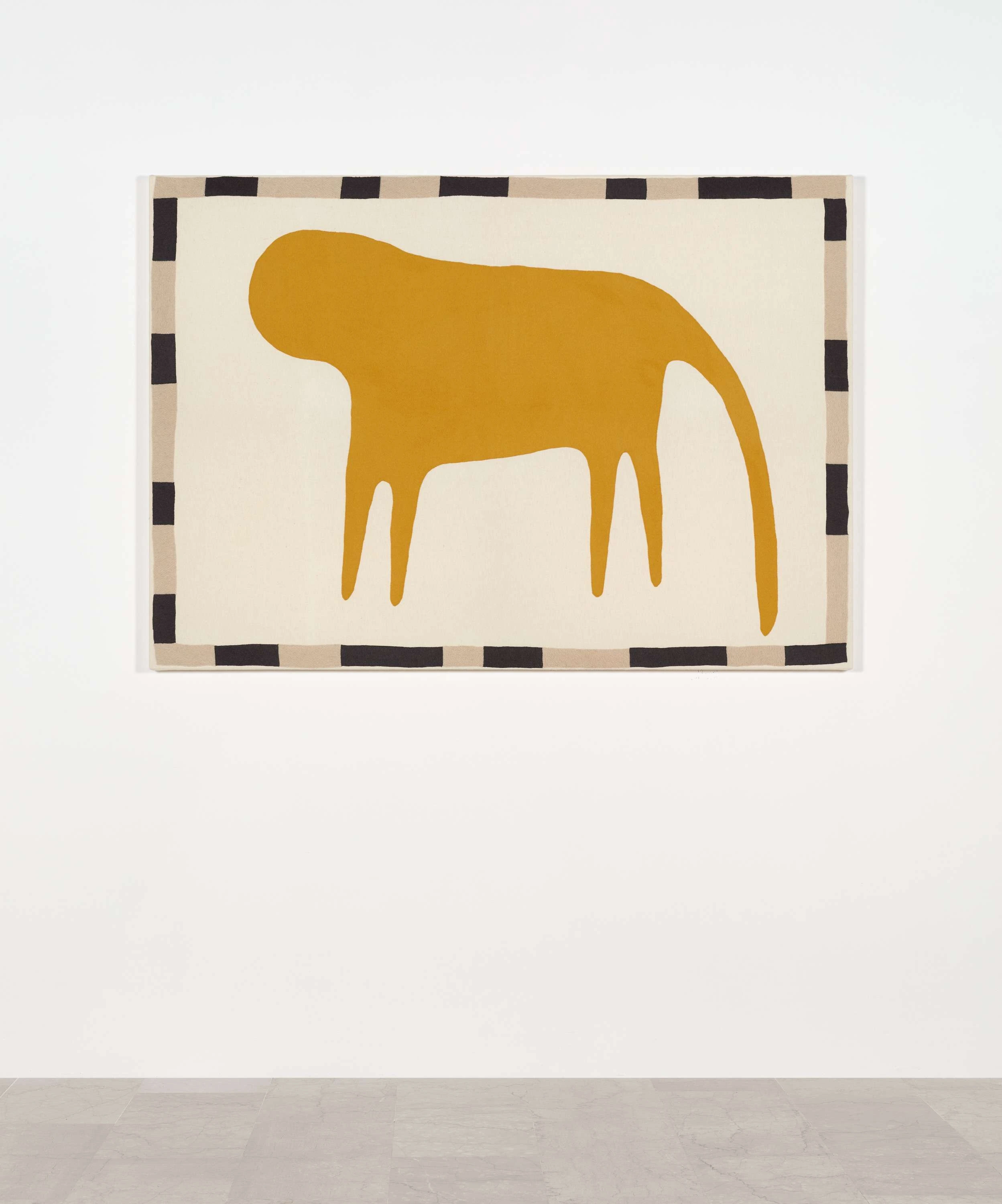 Totem for Greta, the yellow lion