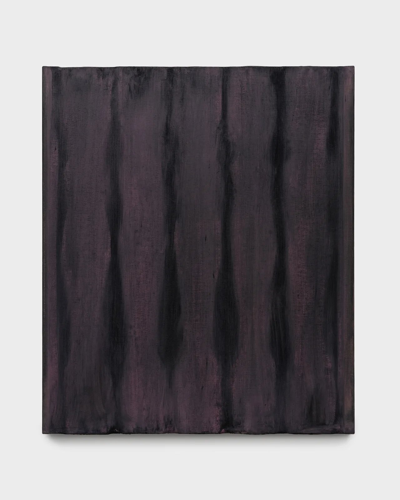 Basement Painting (purple garden fence)