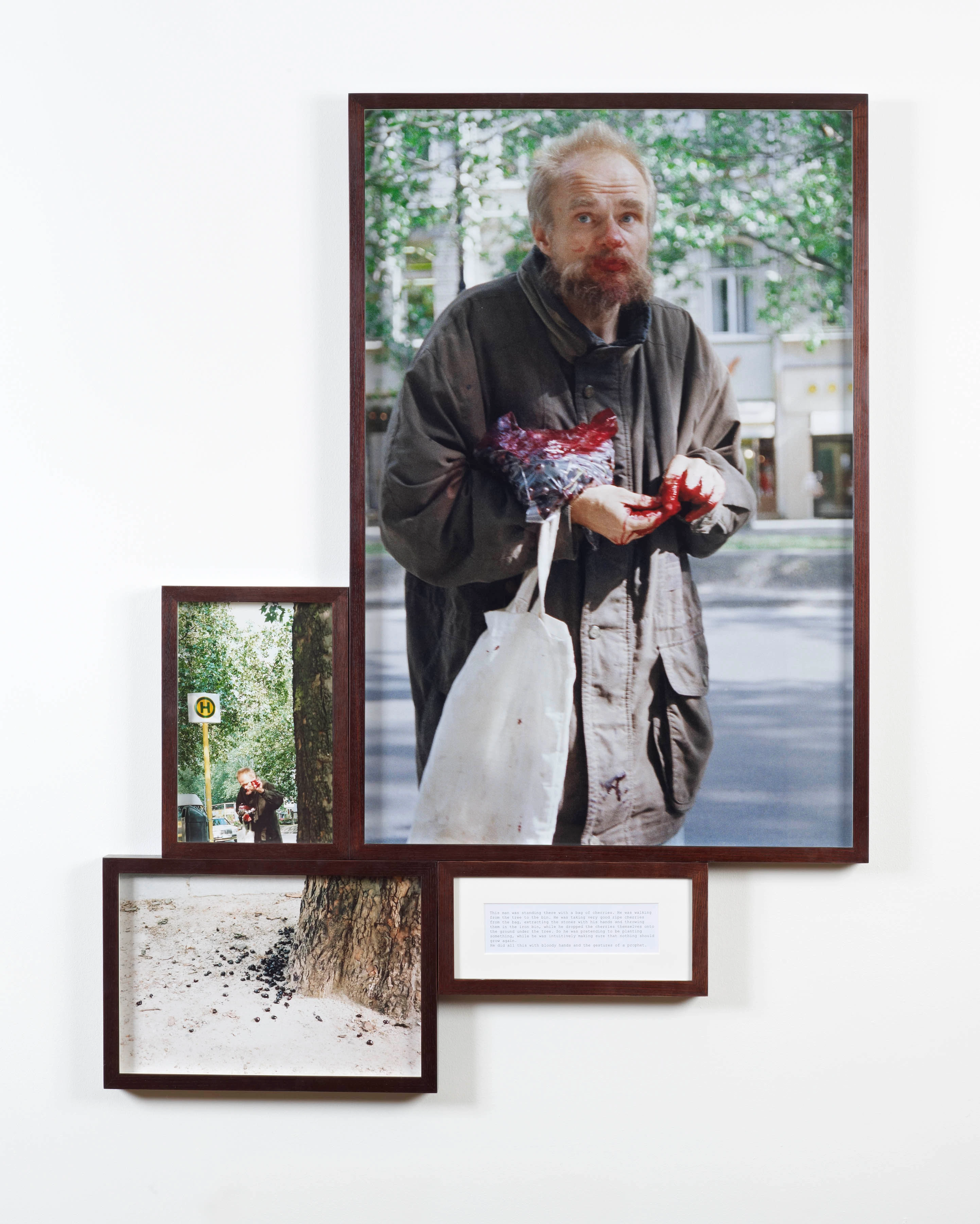 Man with Cherries from the series 'Look at Me I Look at Water'