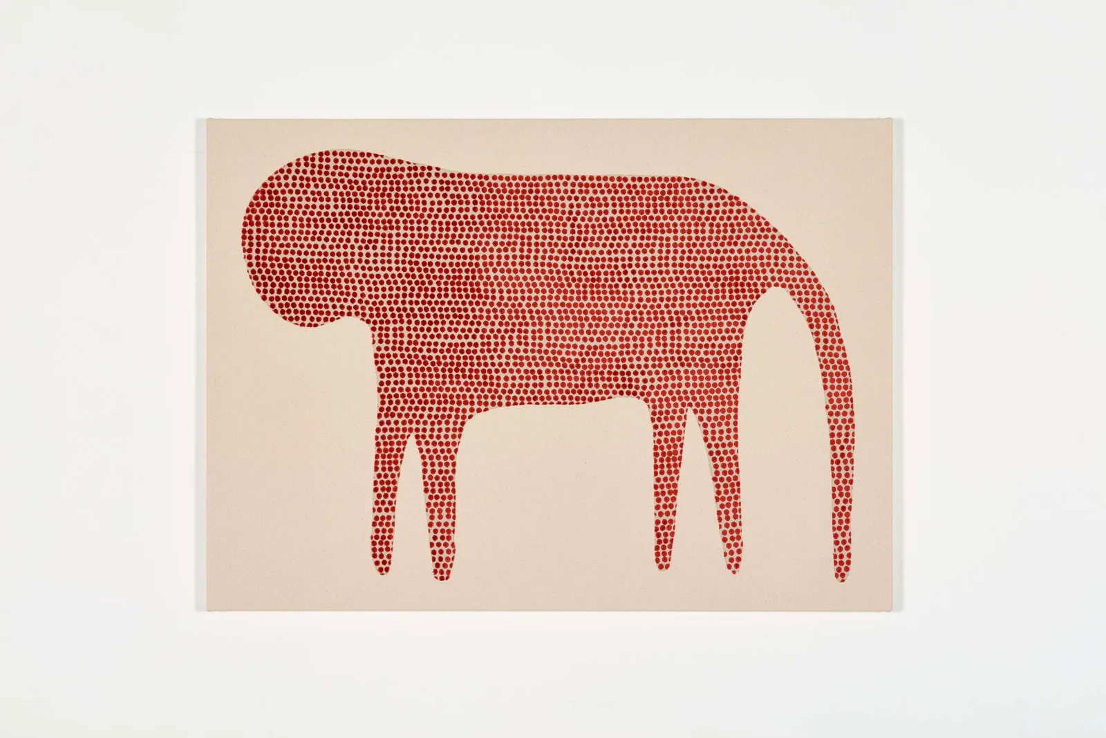 Totem for Greta, red dots