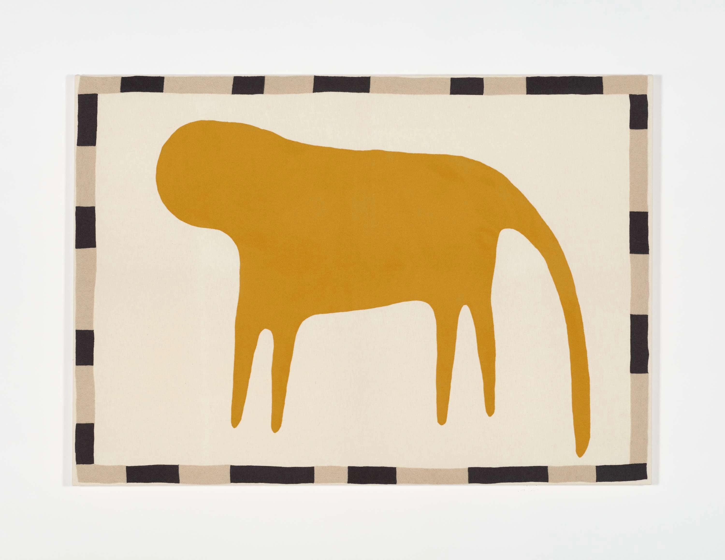 Totem for Greta, the yellow lion