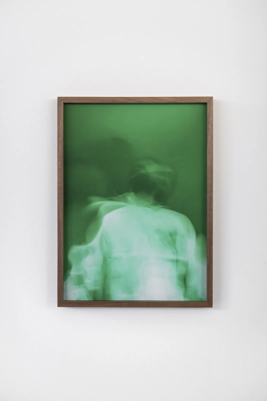Autoritratto su menta (con camicia bianca)