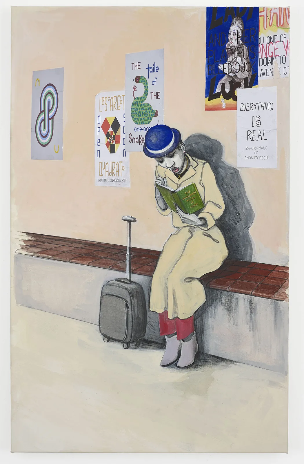 Untitled (woman with blue hat)