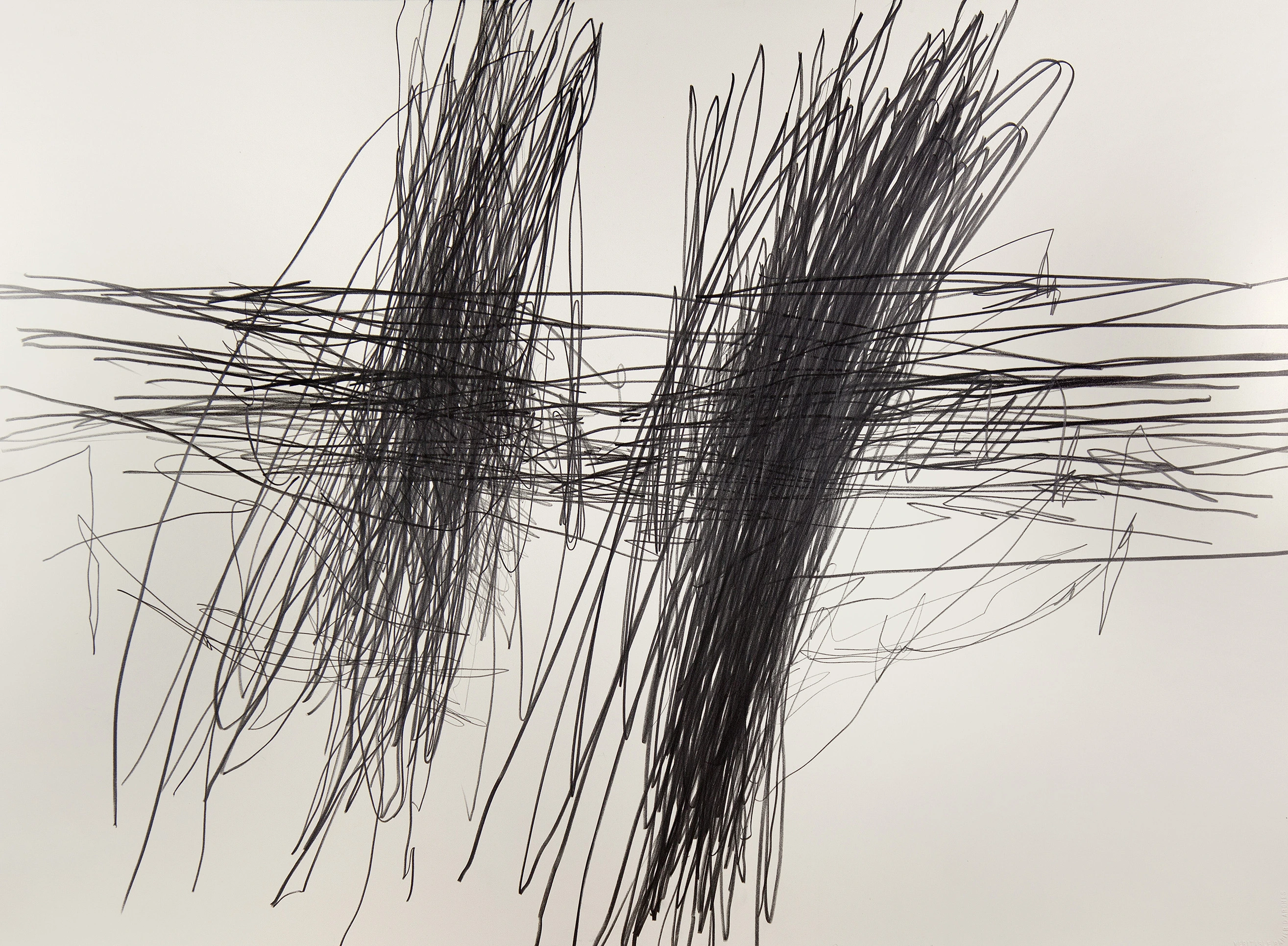 Without Title (Blind Drawing NY 6.21.90 6:19 - 6:26 PM)