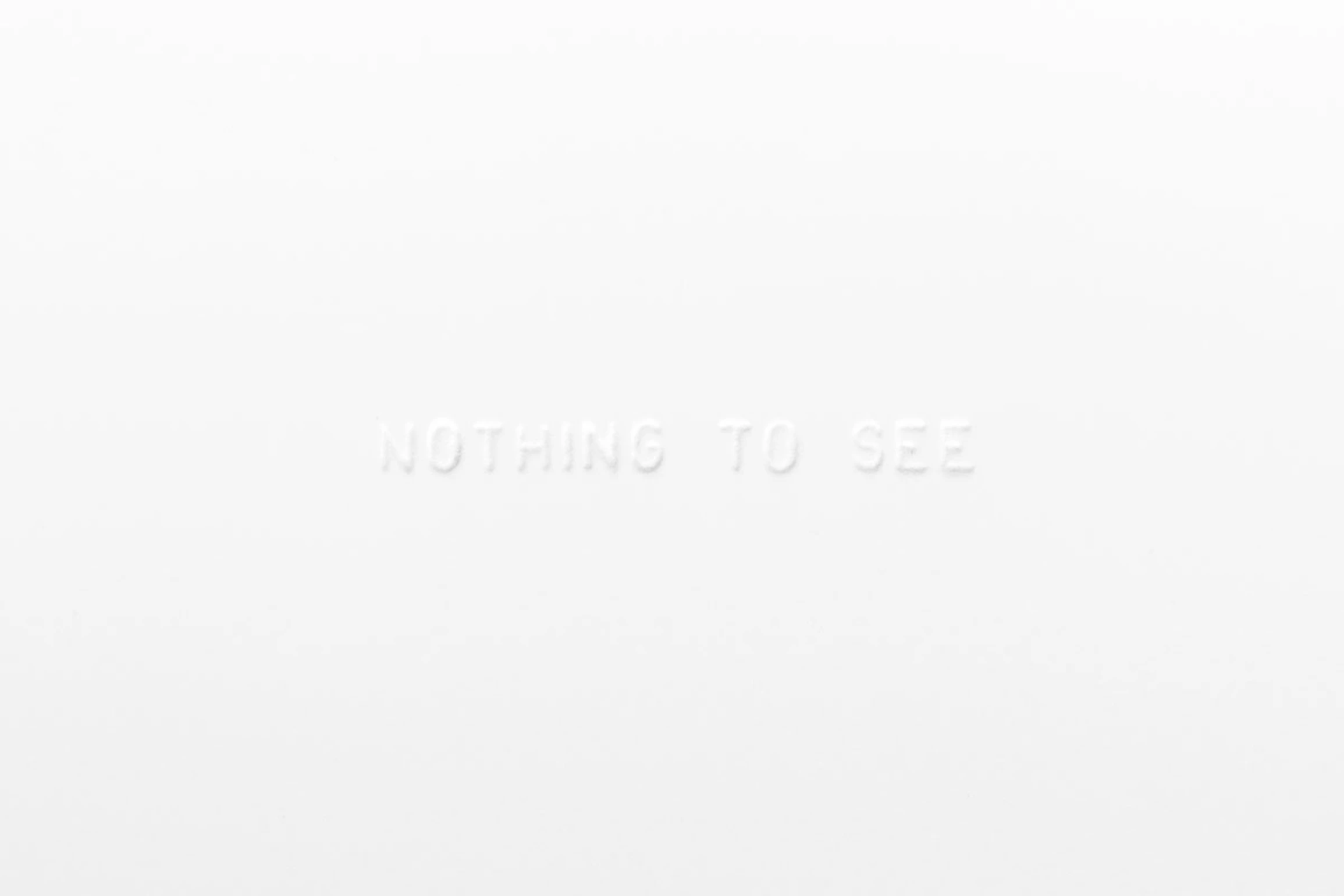 Nothing to See