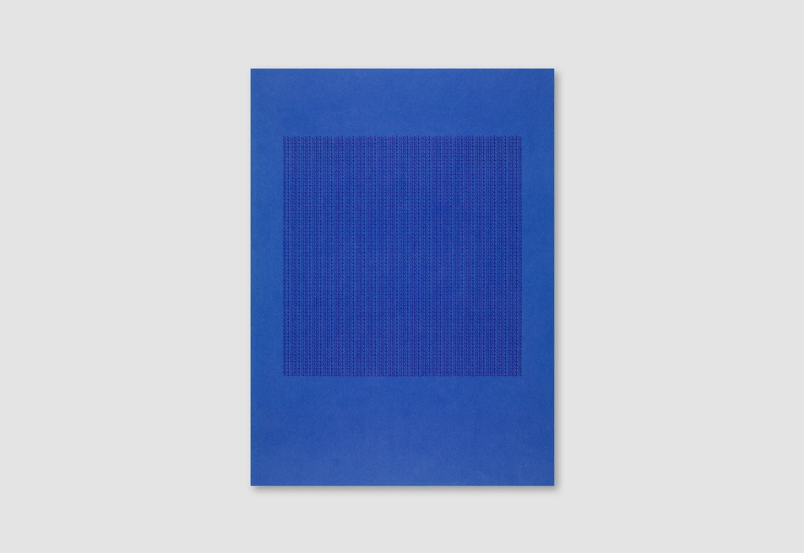 Blu, Dattilogramma