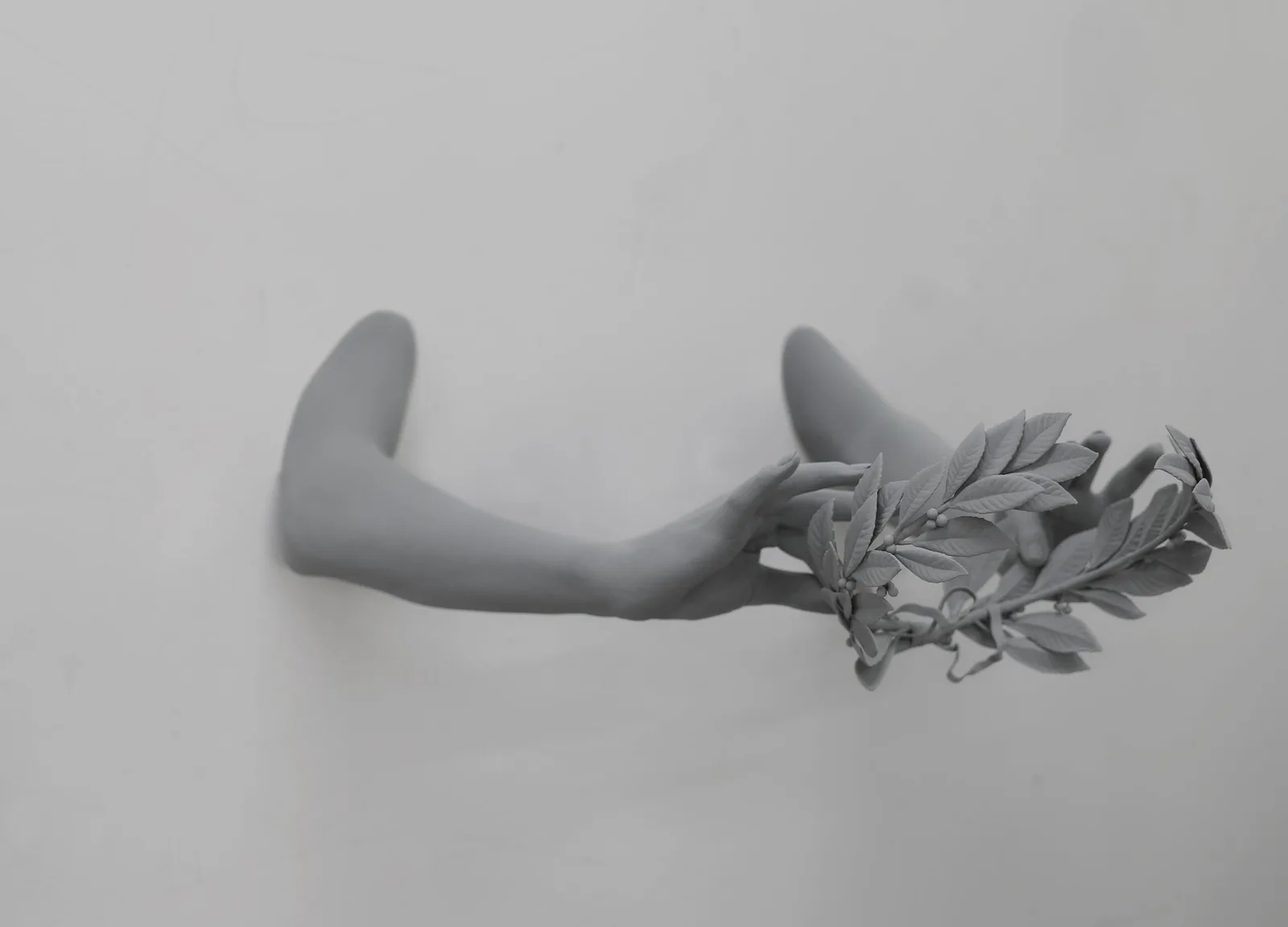 Gesture (laurel wreath)